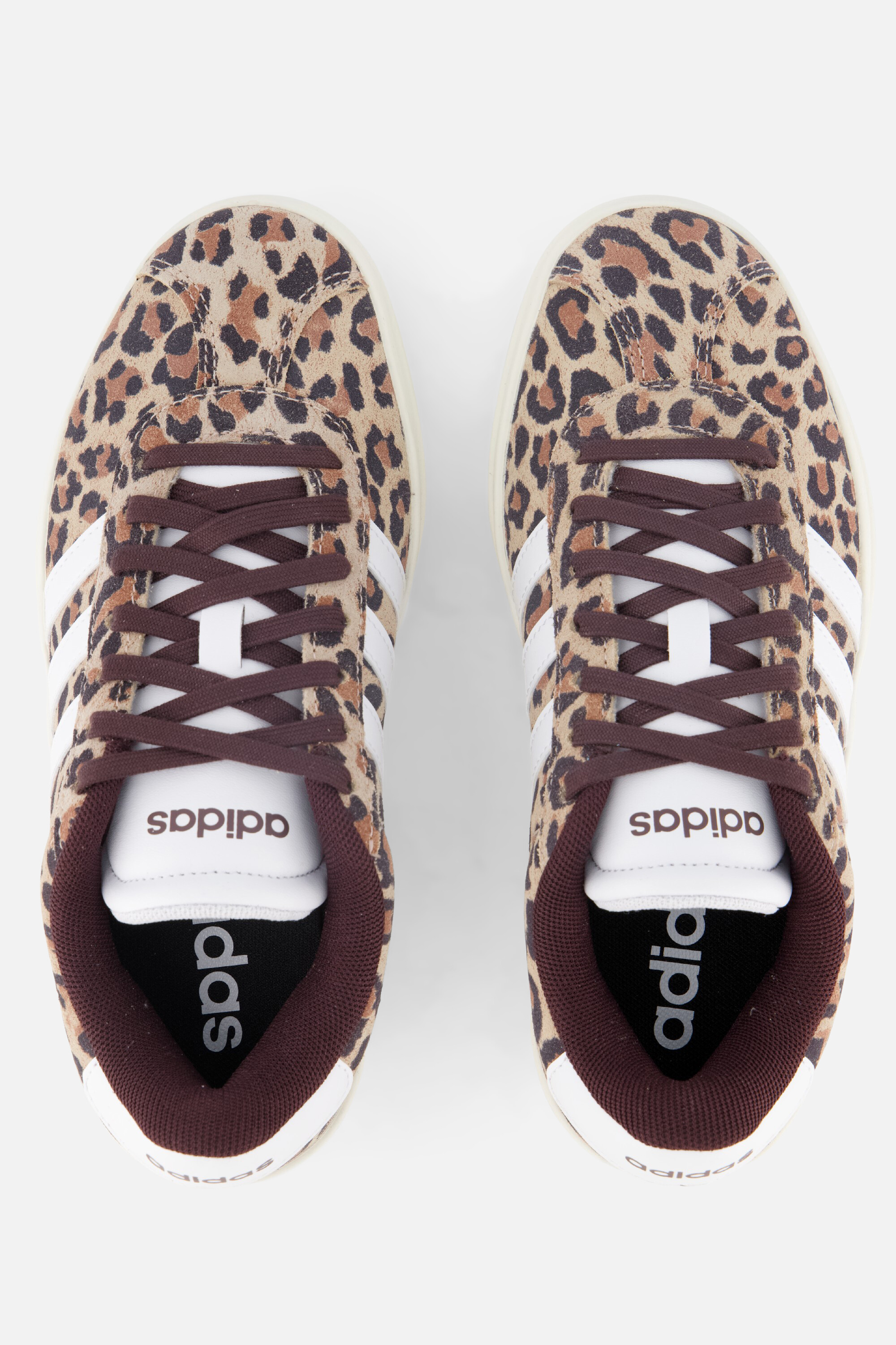 Adidas VL Court Bold Leopard Sneakers beige afbeelding 2