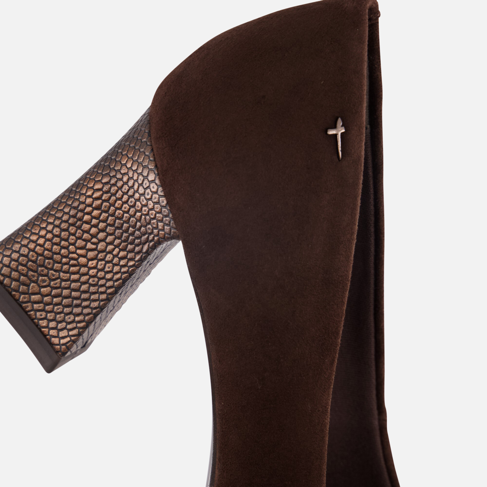 Tamaris Pumps bruin Suede afbeelding 4