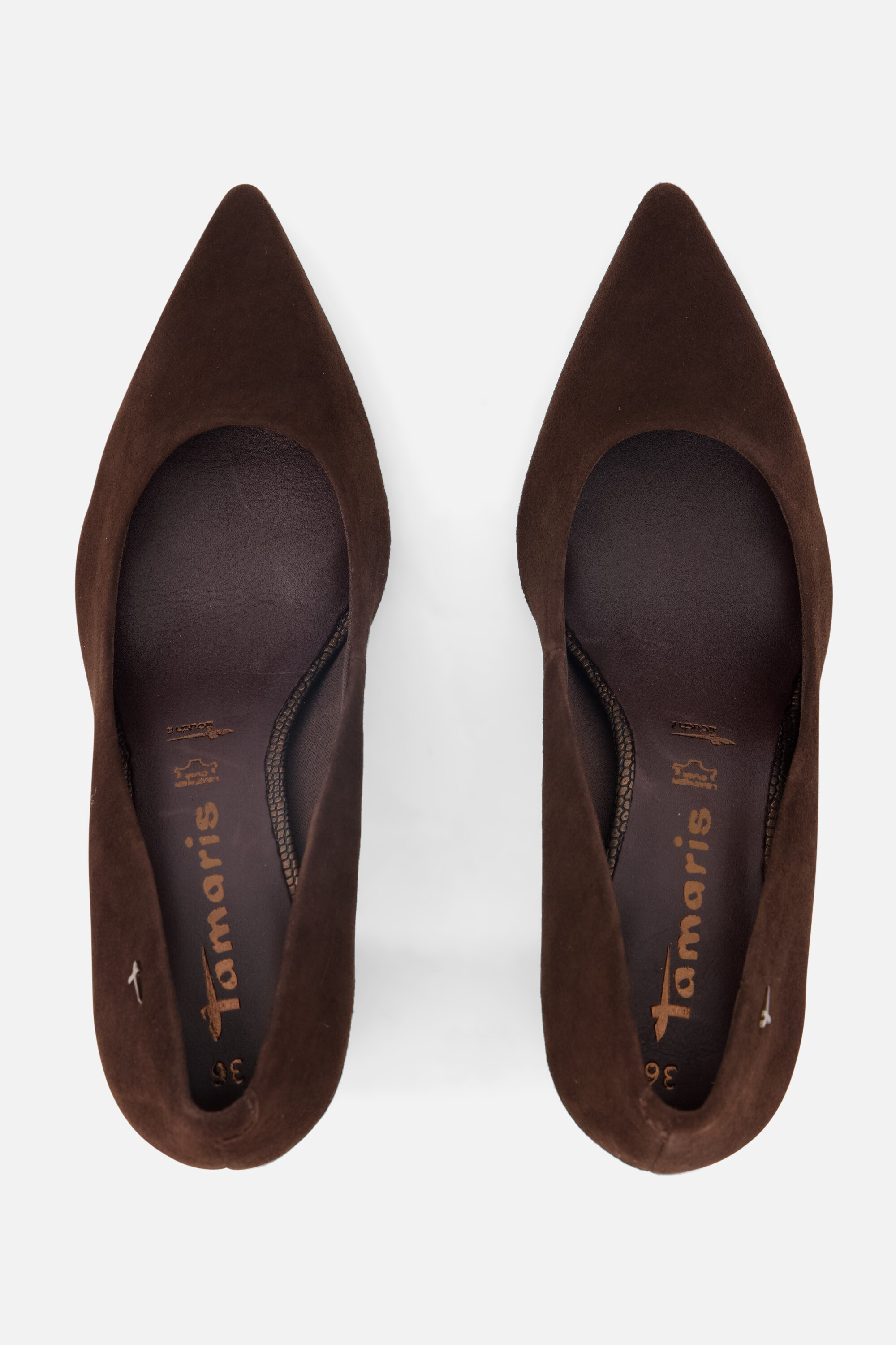 Tamaris Pumps bruin Suede afbeelding 2
