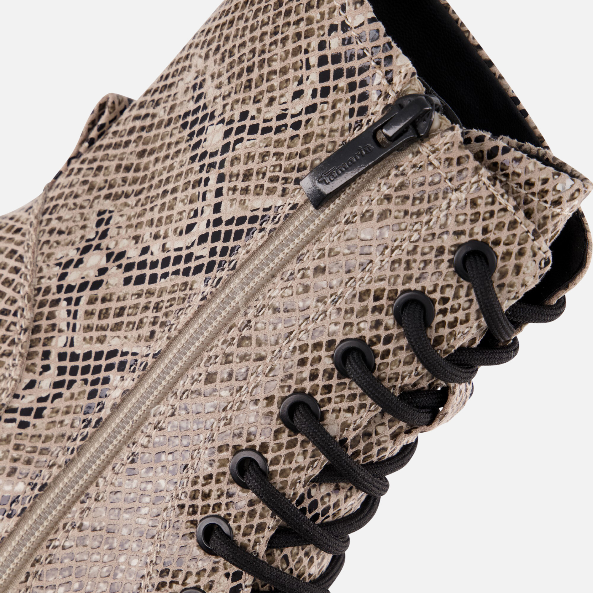 Tamaris Snake Veterboots beige Synthetisch afbeelding 4
