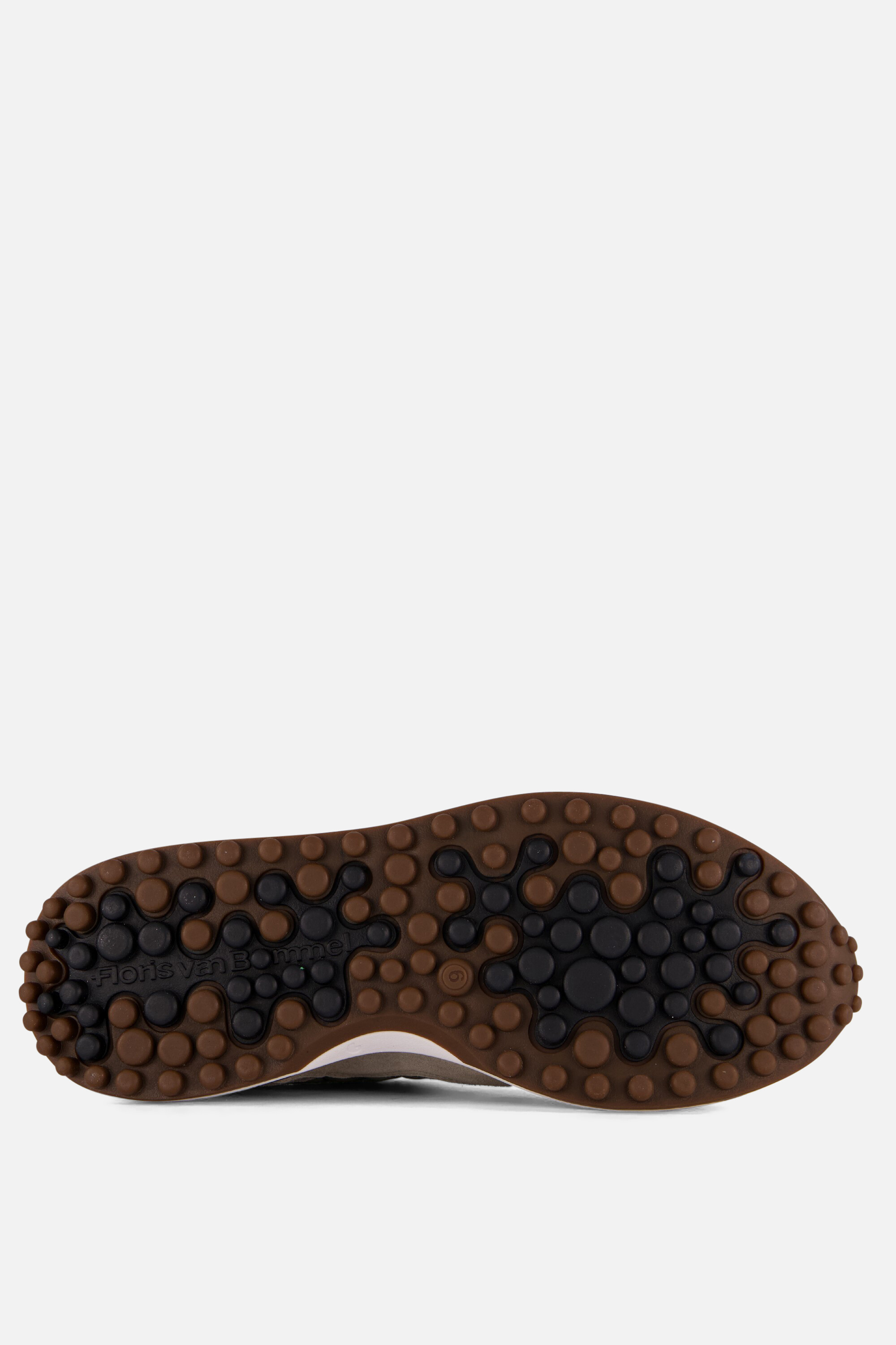Floris van Bommel Noppi 20.06 Sneakers groen Suede afbeelding 3