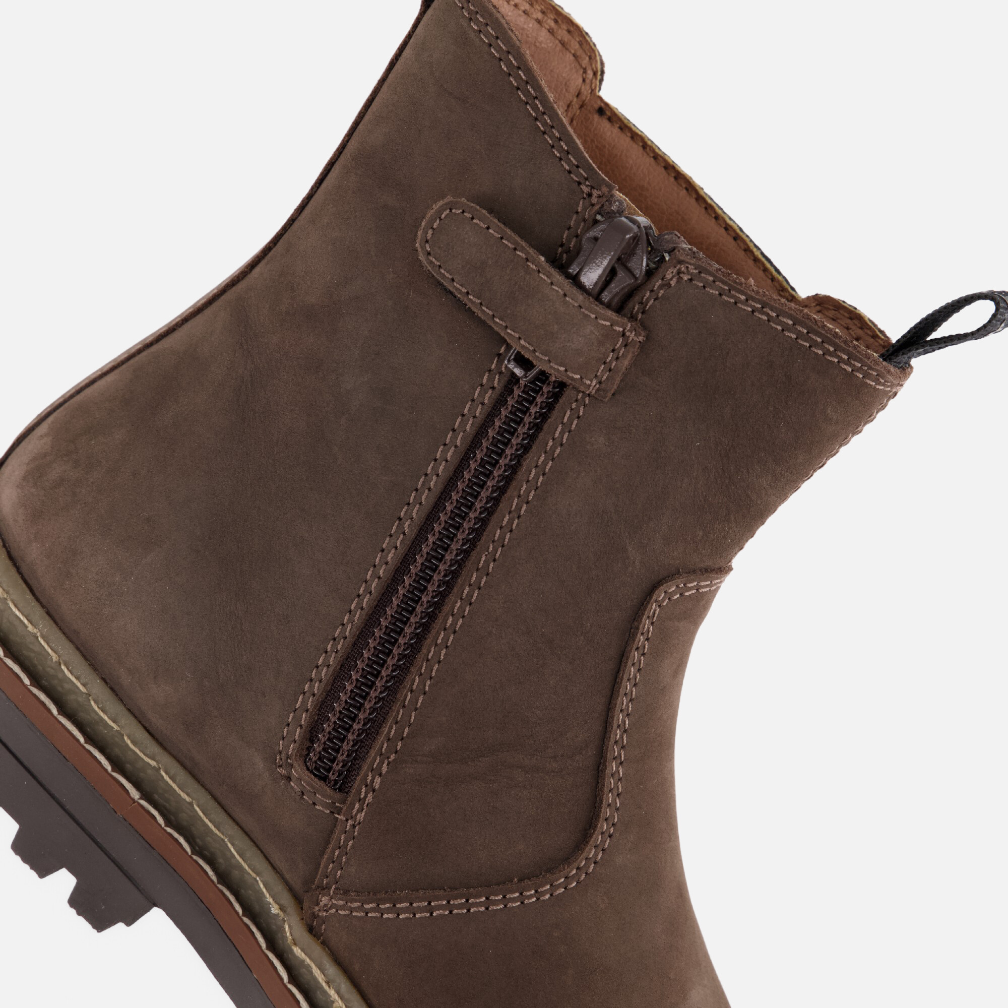 Muyters Chelsea Boots bruin Suède