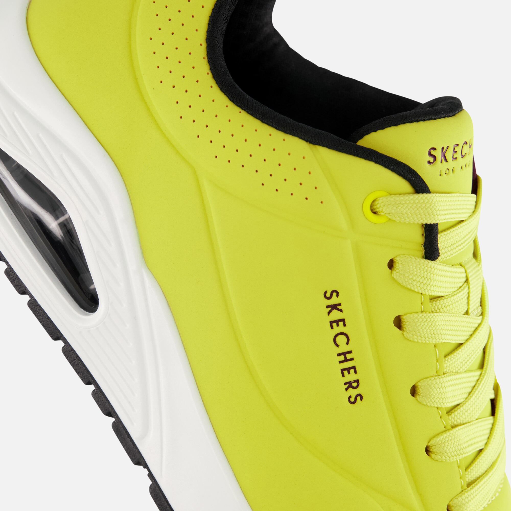 Skechers Uno Stand On Air Sneakers geel afbeelding 4