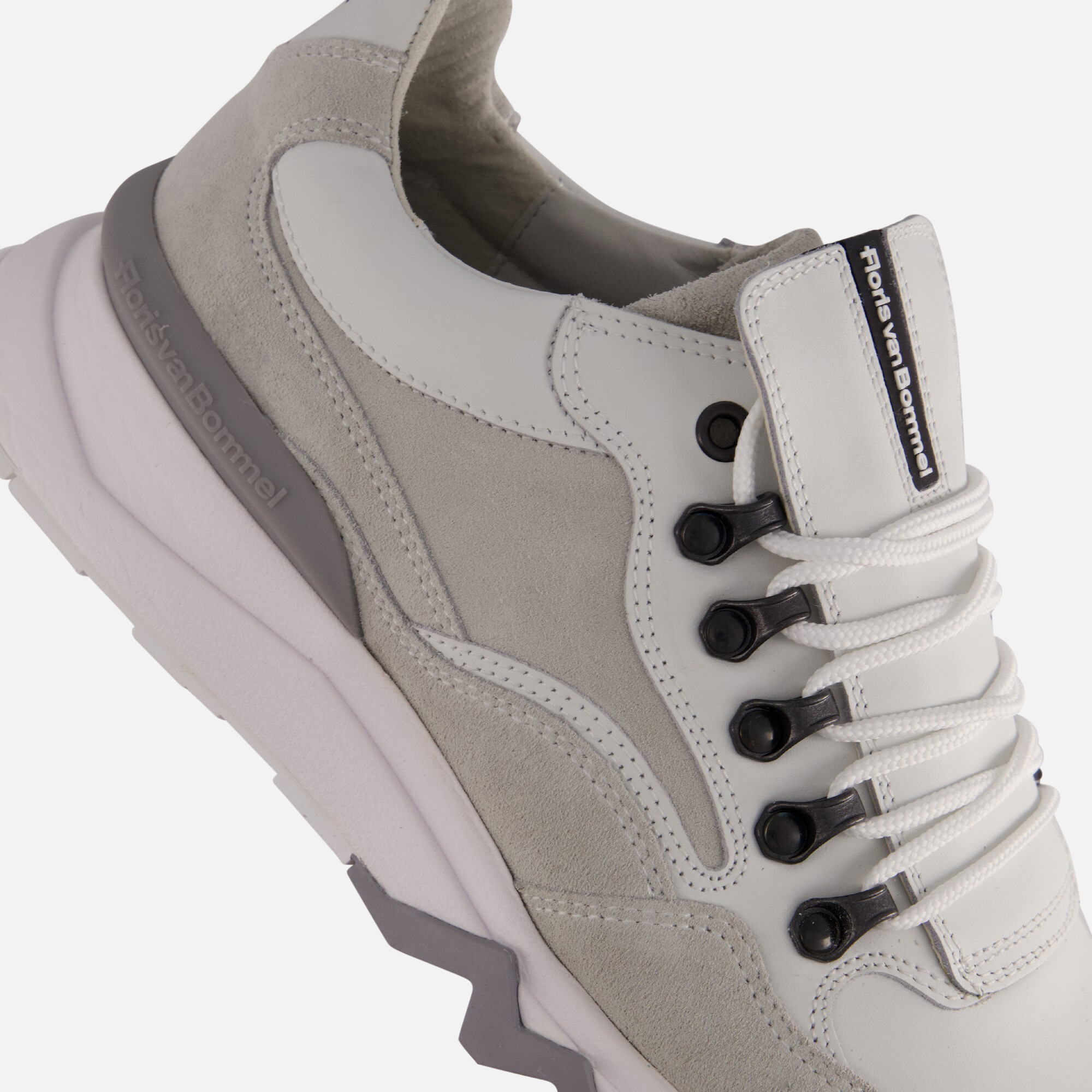 Floris van Bommel De Zager 01.05 Sneakers wit afbeelding 4