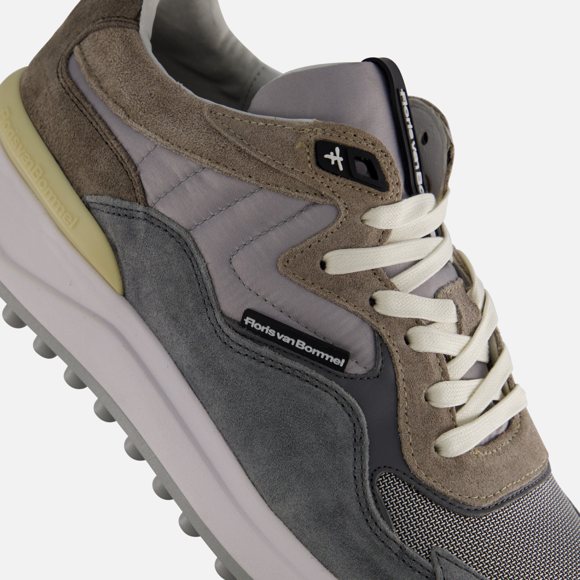 Floris van Bommel Noppi 20.07 Sneakers grijs Suede afbeelding 4