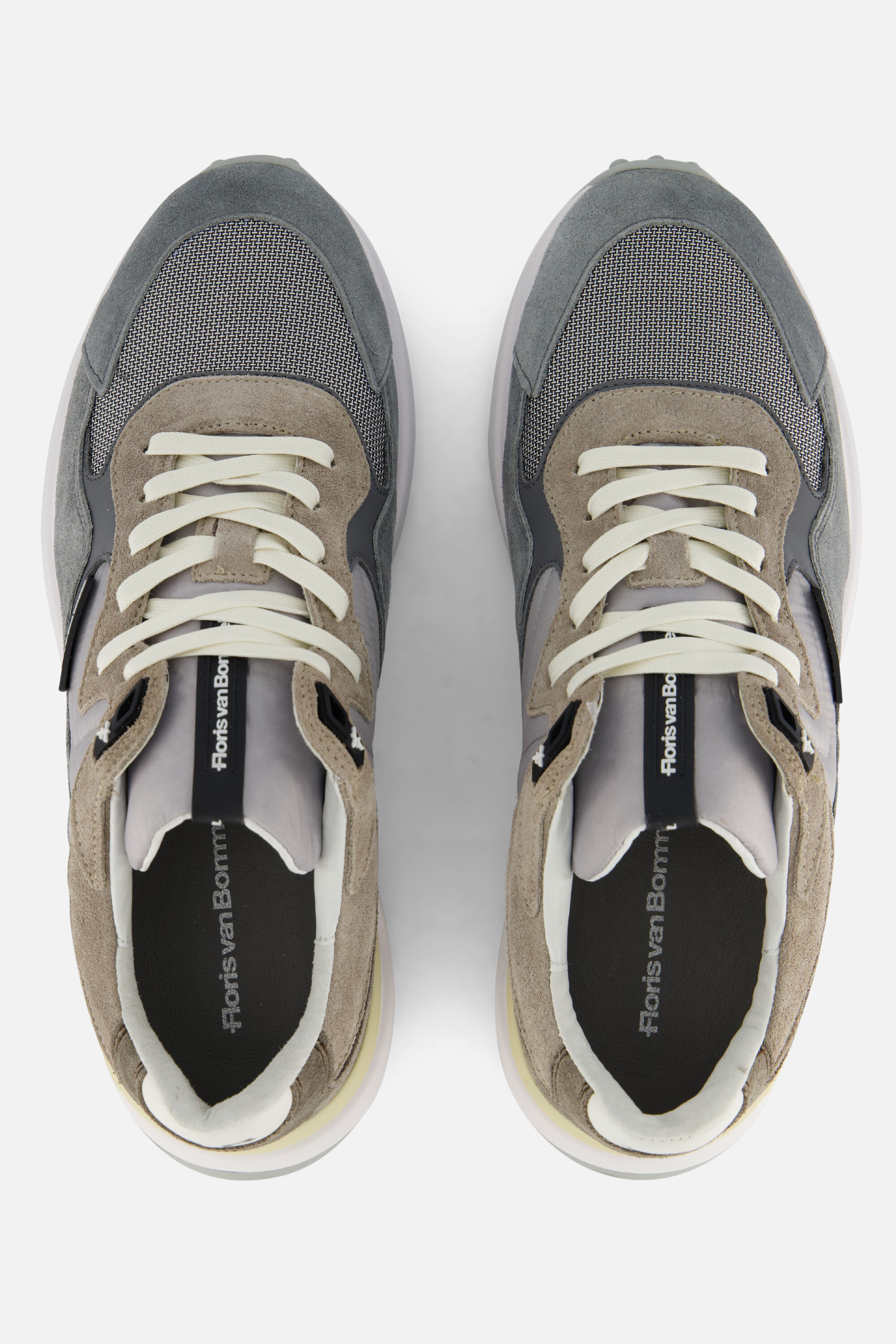 Floris van Bommel Noppi 20.07 Sneakers grijs Suede afbeelding 2
