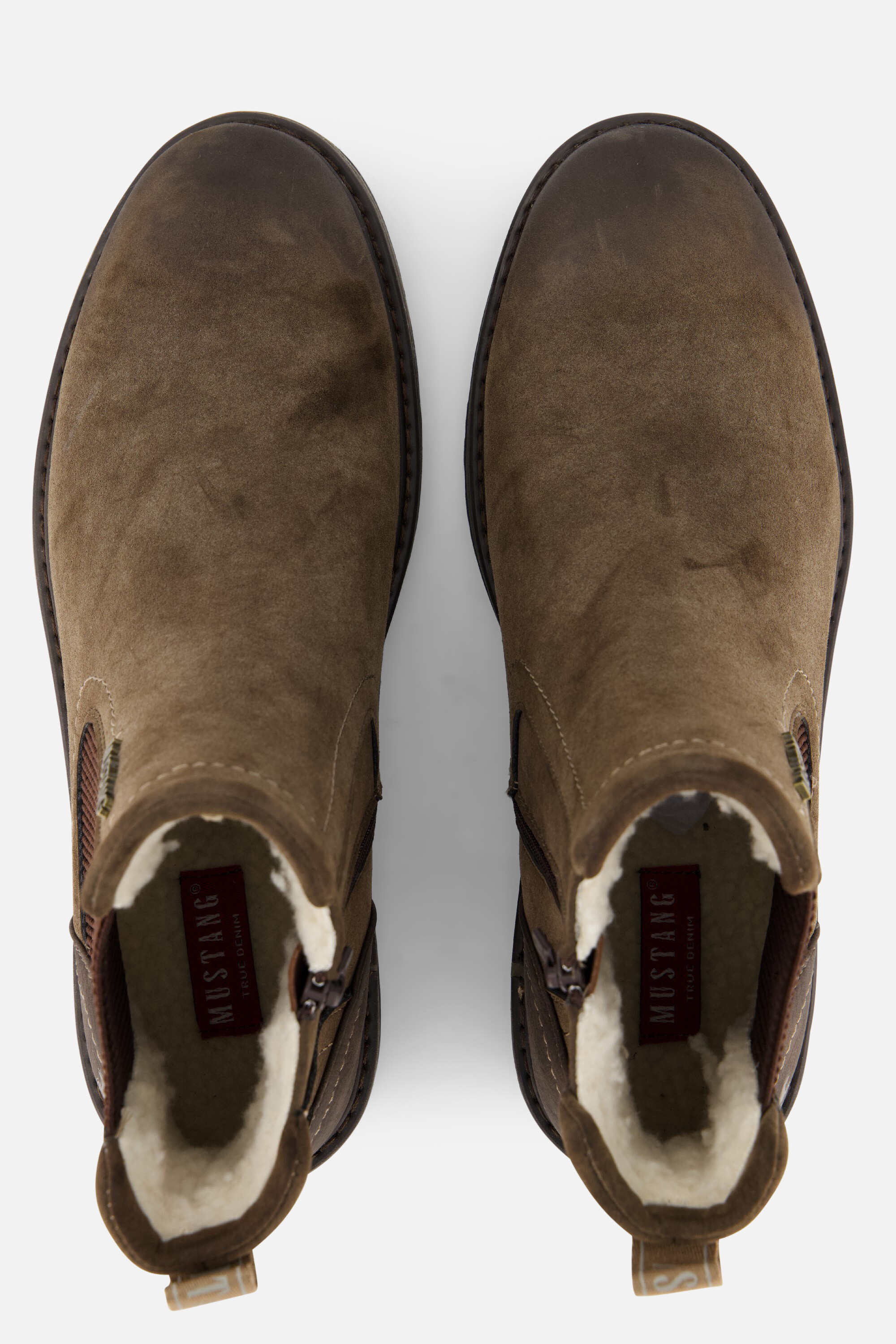 Mustang Chelsea boots bruin Synthetisch afbeelding 2