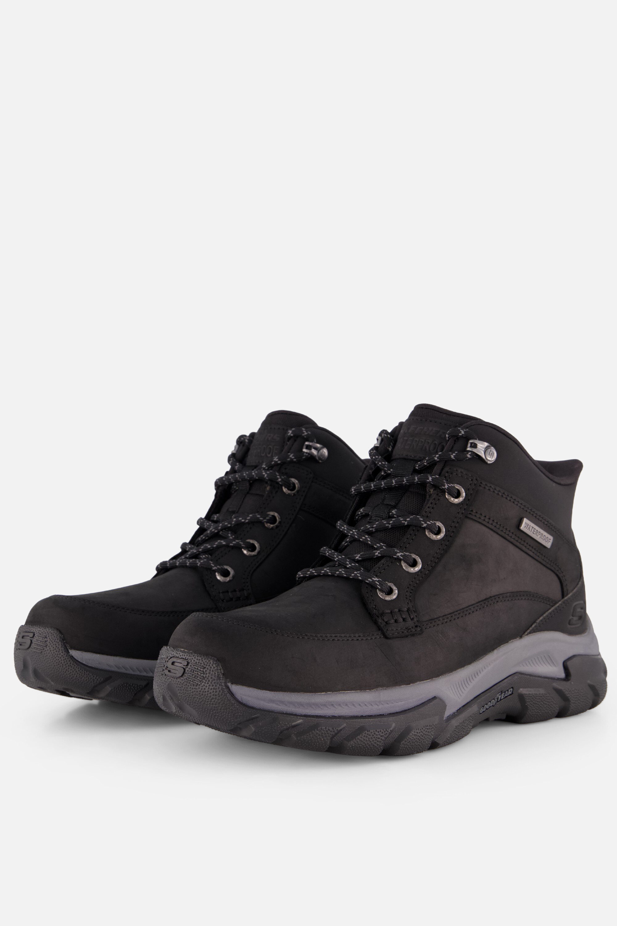 Skechers Slip-ins waterproof veterboots zwart