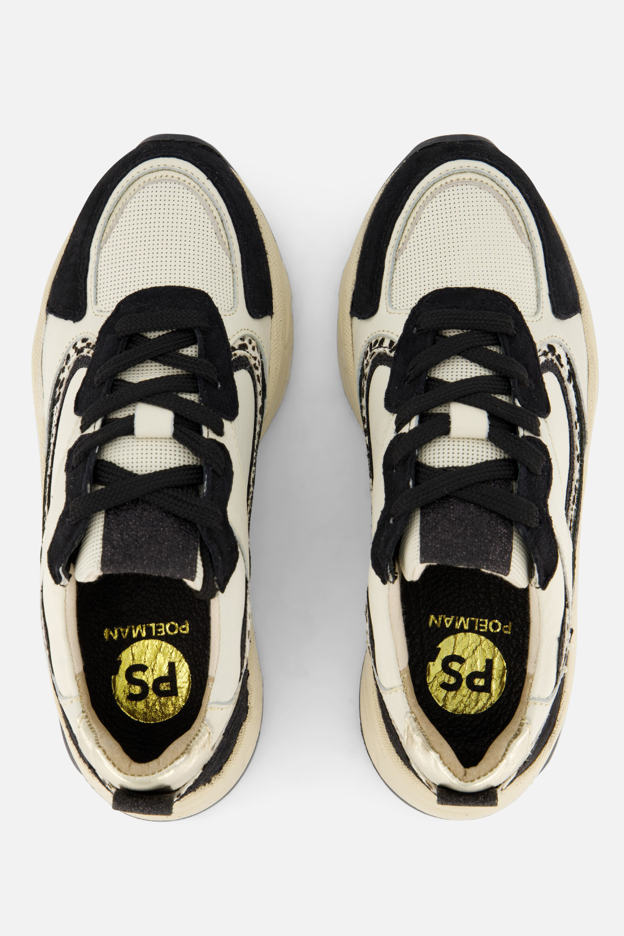PS Poelman Sneakers zwart Synthetisch afbeelding 2
