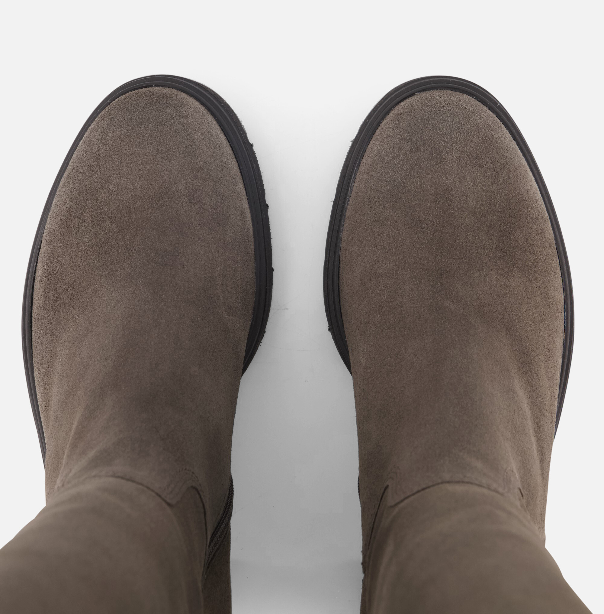 Gabor Hoge laarzen taupe Suede afbeelding 2