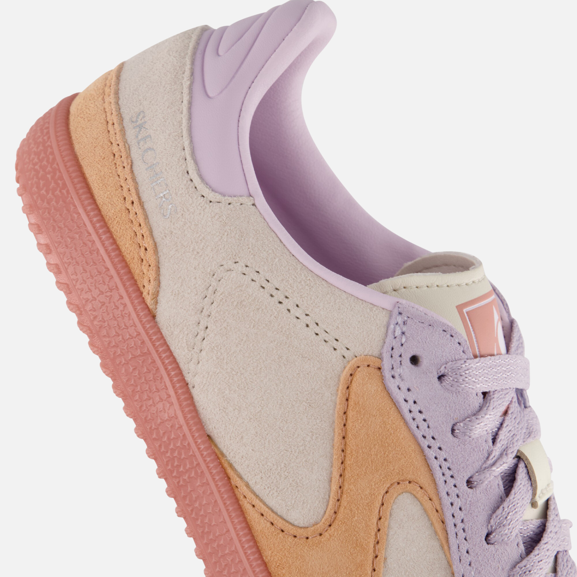 Skechers Hotspot Sneakers beige Suede afbeelding 4