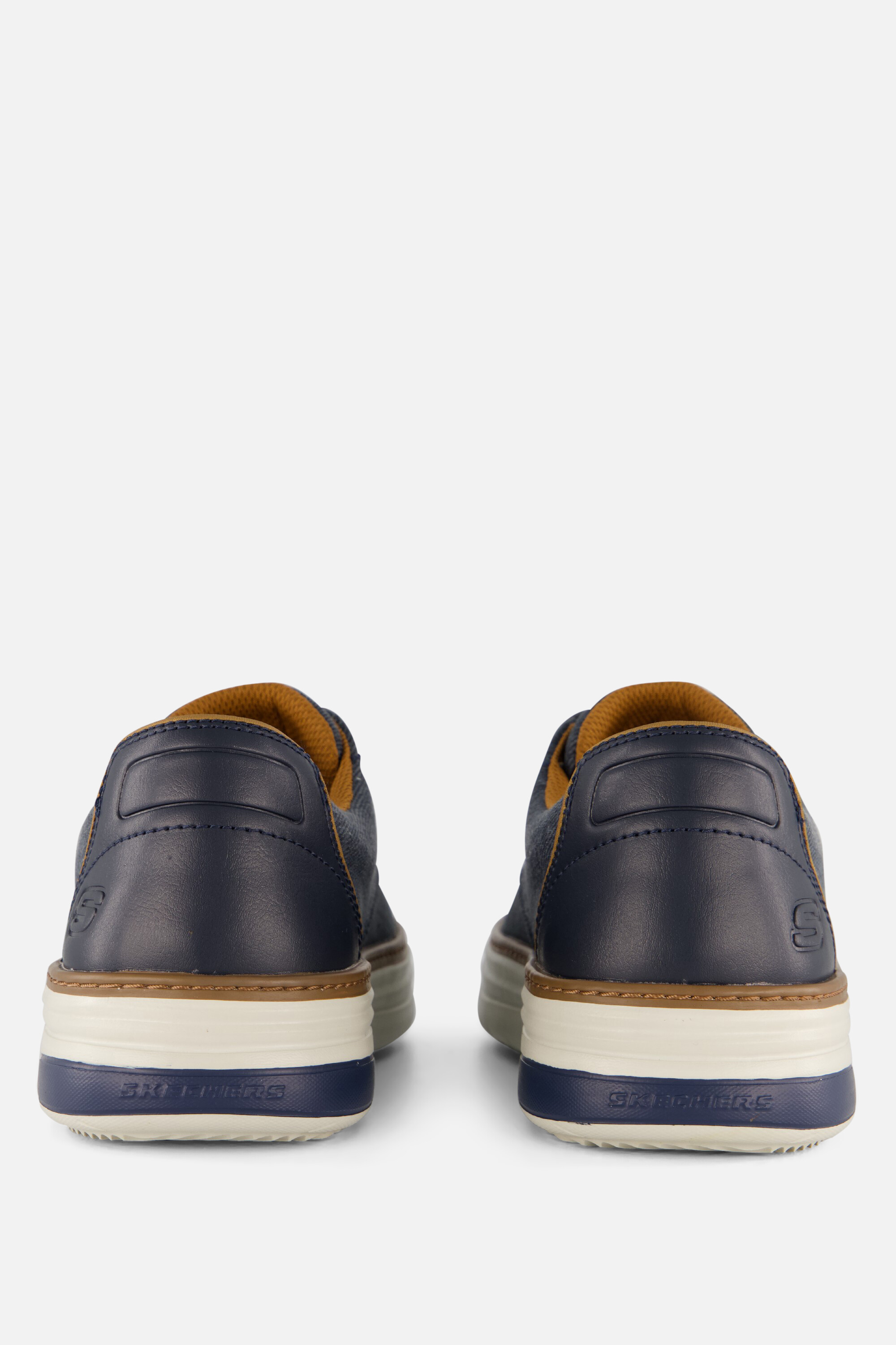 Skechers Hyland Ratner Sneakers blauw Canvas afbeelding 2