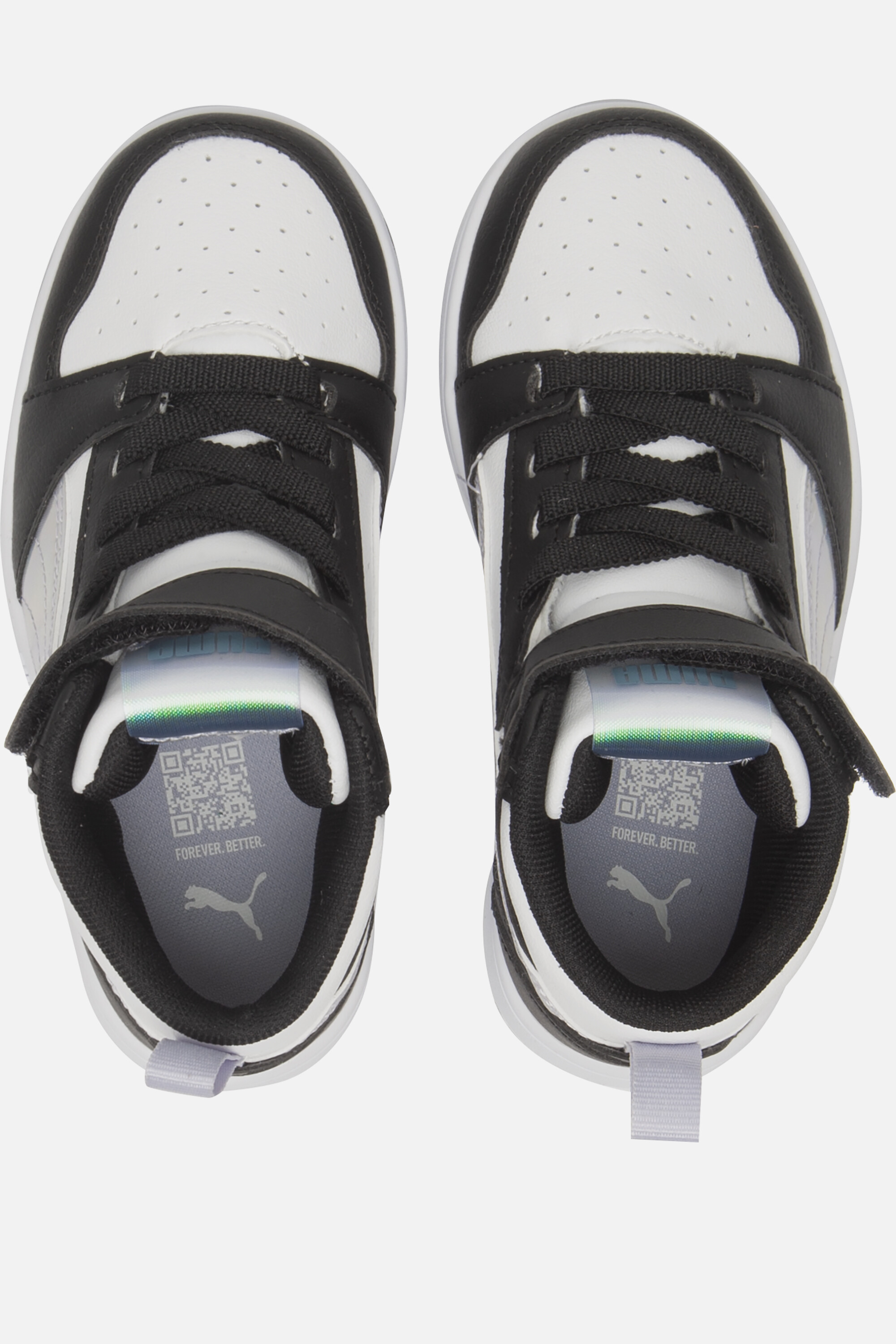 Puma Rebound V6 Mid Space Belle Sneakers zwart afbeelding 2