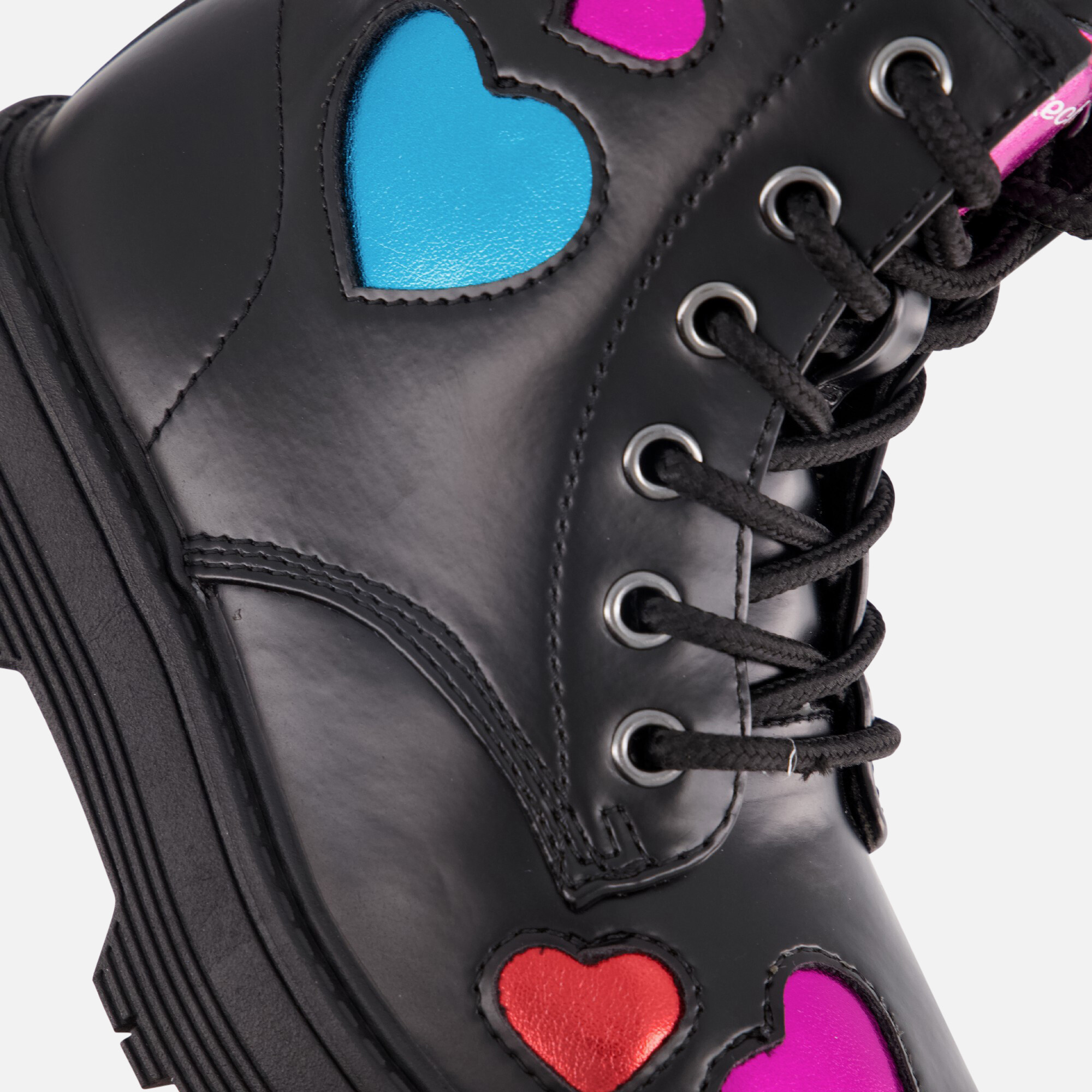 Skechers Gravlen Hi Hearts Veterboots zwart afbeelding 4