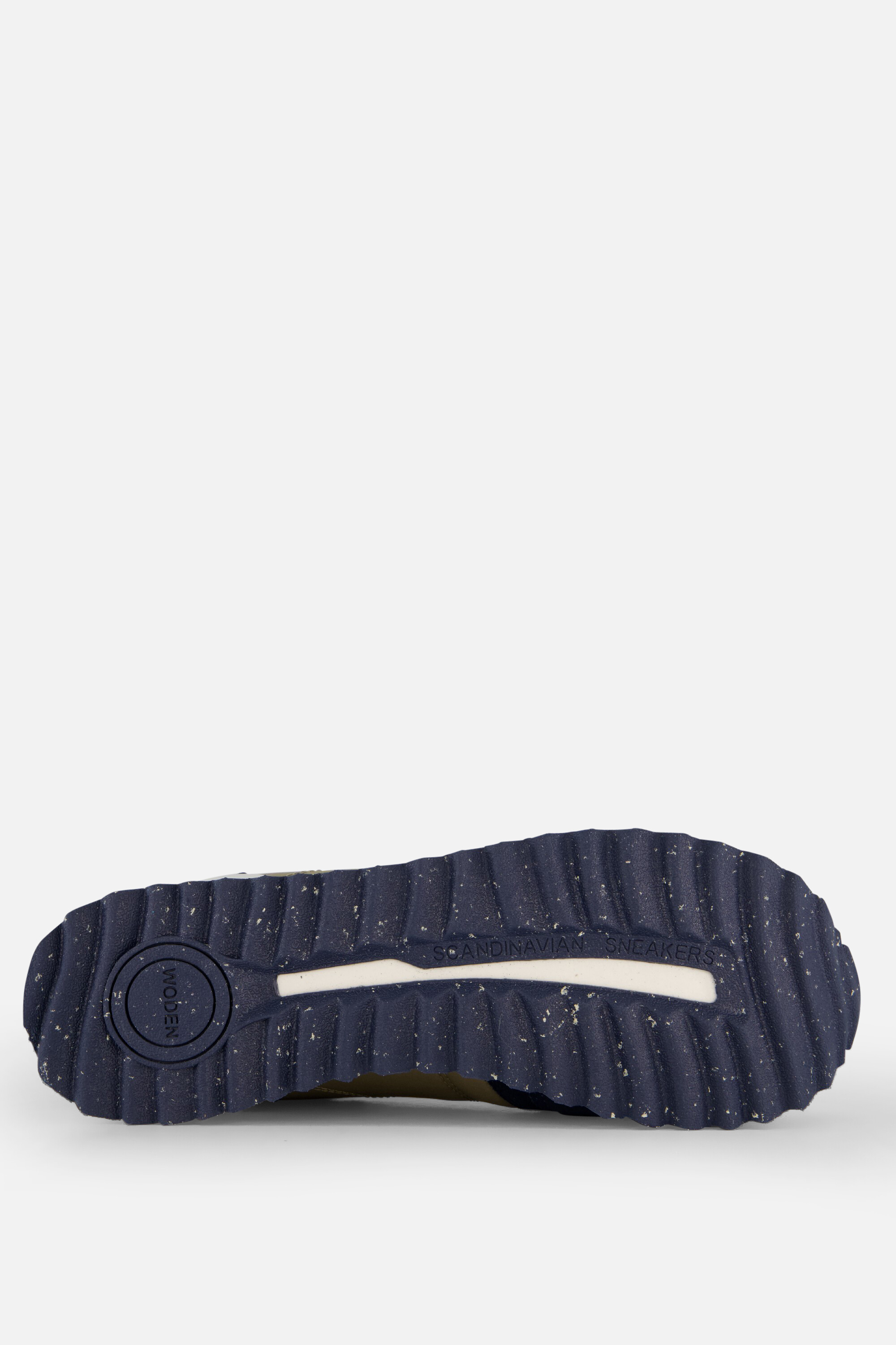 Woden Ronja Plateau Sneakers blauw Leer afbeelding 3
