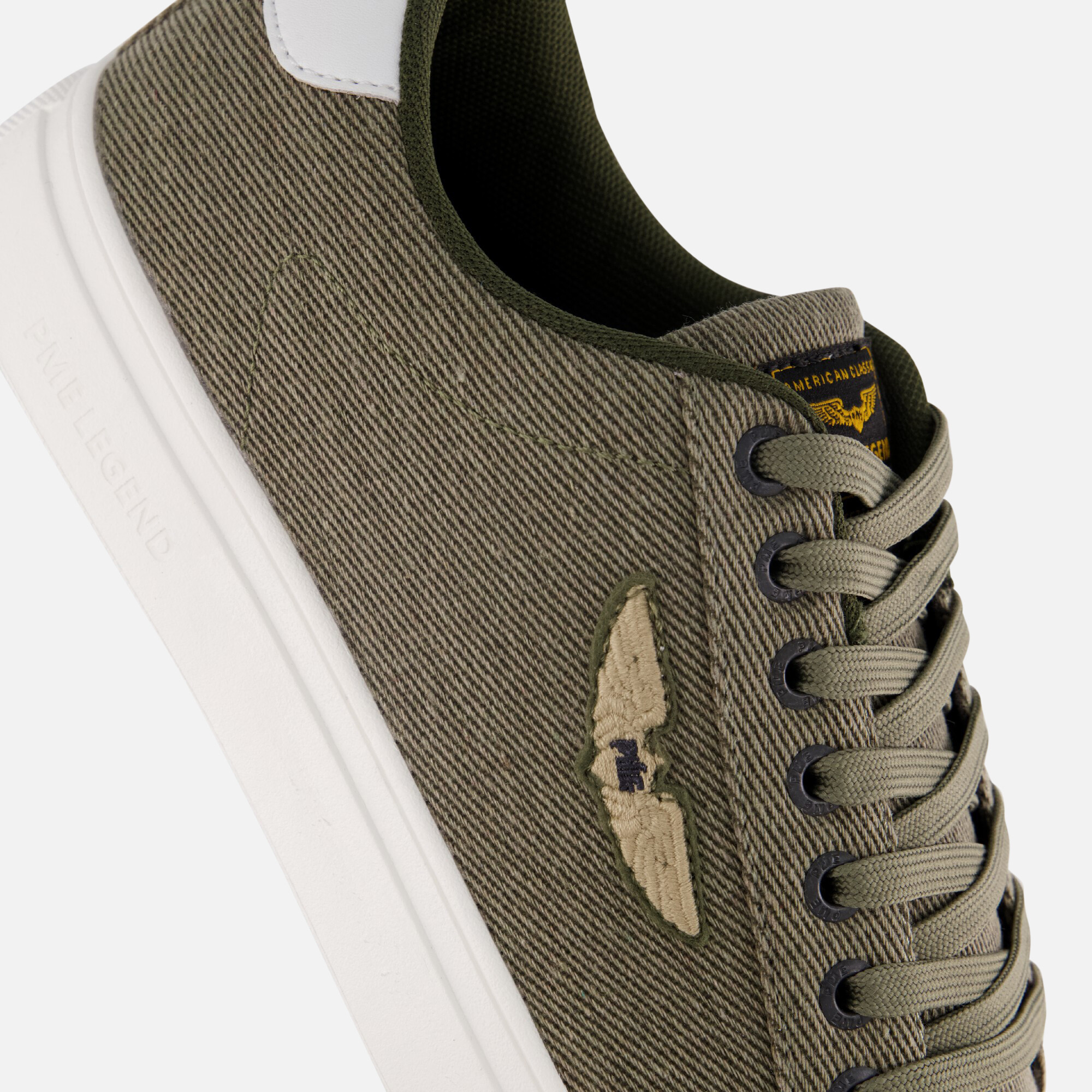 PME Legend Beechburd Sneakers groen Synthetisch afbeelding 4