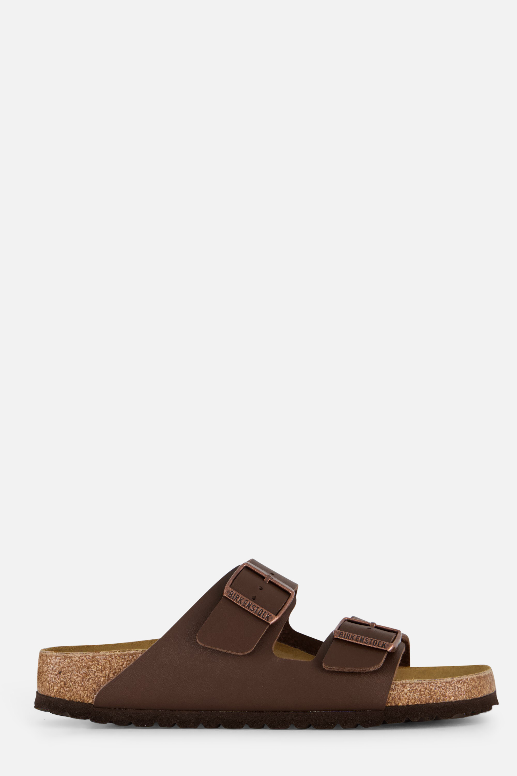 Birkenstock Arizona Slippers bruin Imitatieleer afbeelding 4