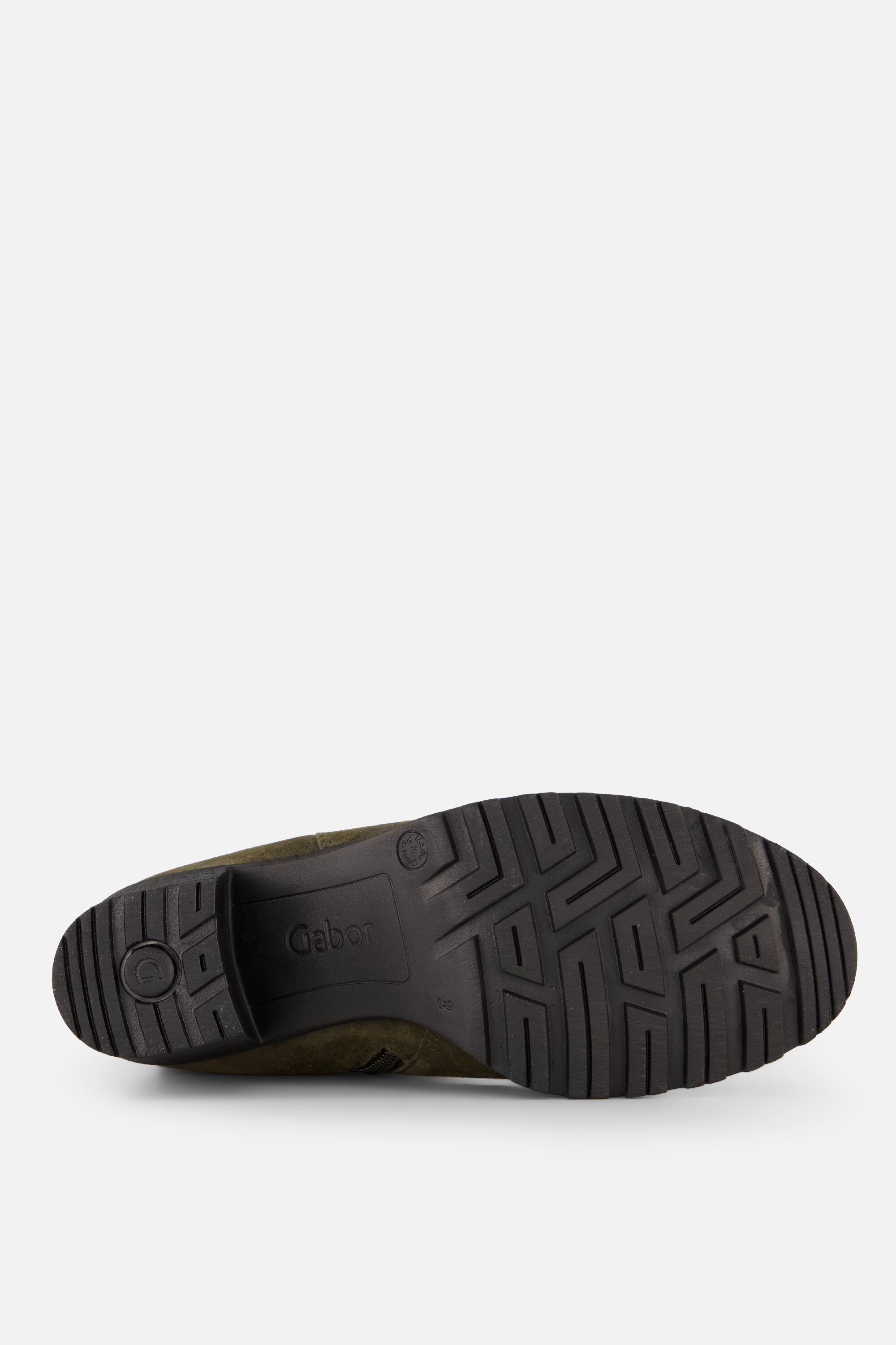 Gabor Enkellaarsjes groen Suede afbeelding 3