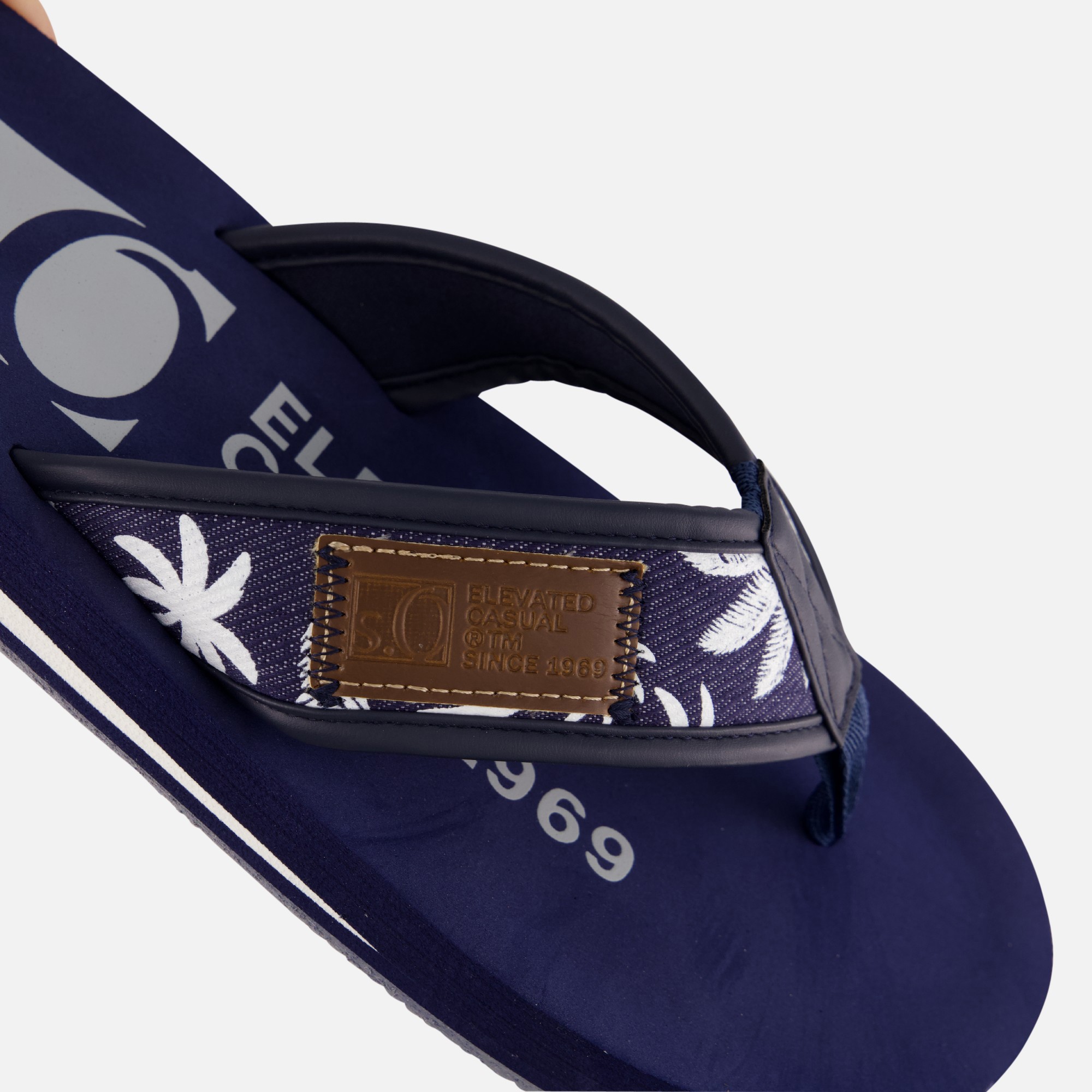 S.Oliver Slippers blauw Textiel afbeelding 4