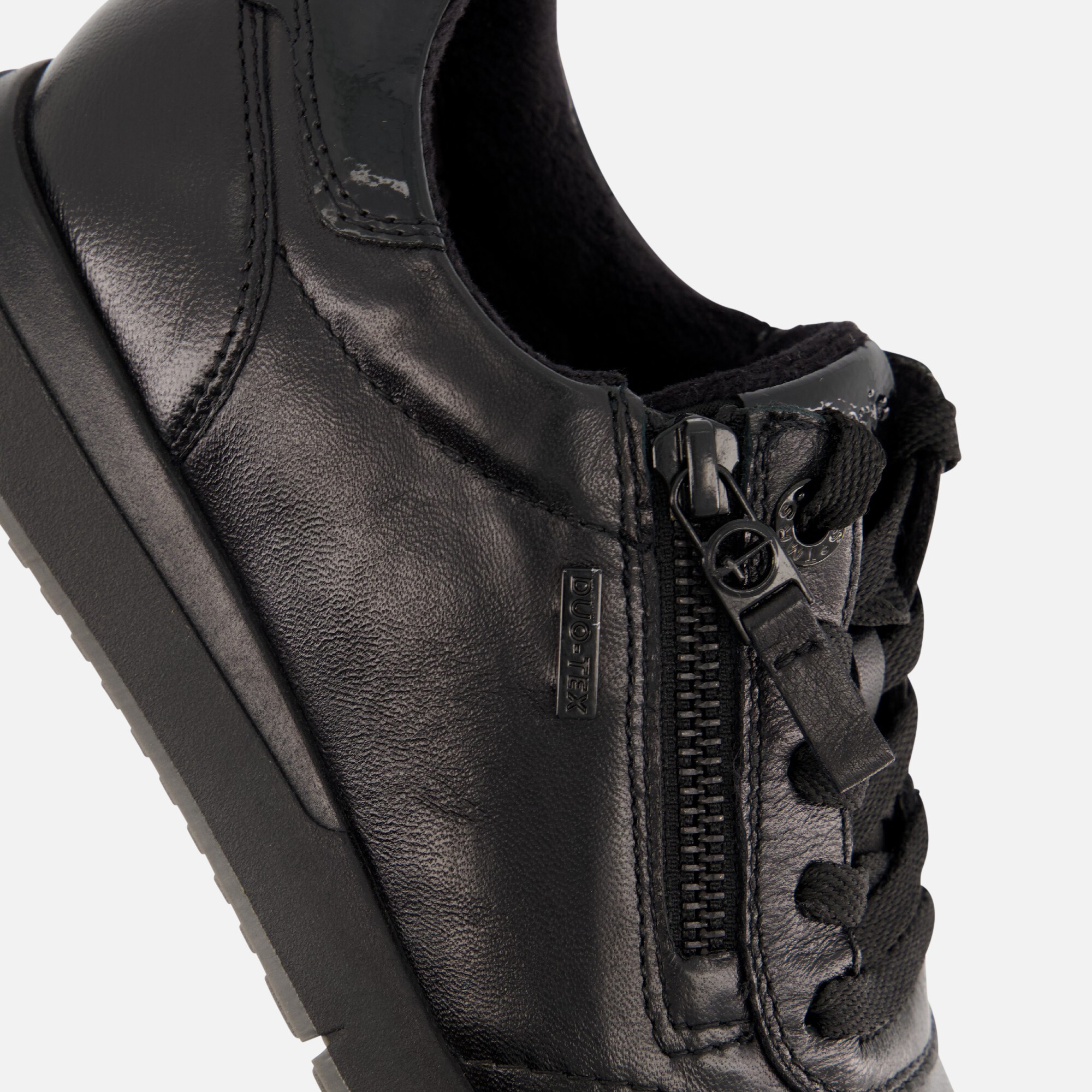 Tamaris Comfort Sneakers zwart Leer afbeelding 4