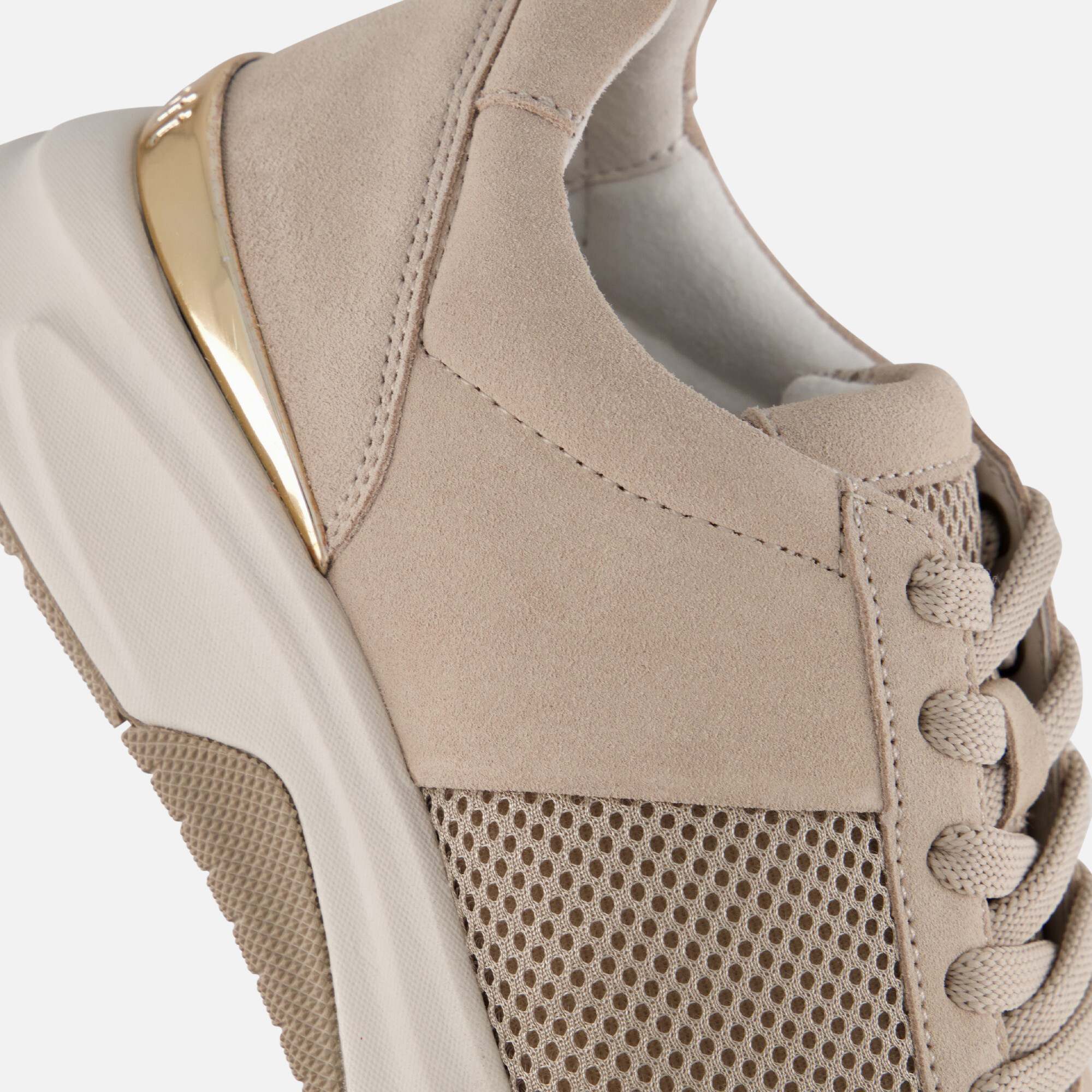 Gabor Rollingsoft Sneakers beige Imitatieleer afbeelding 4