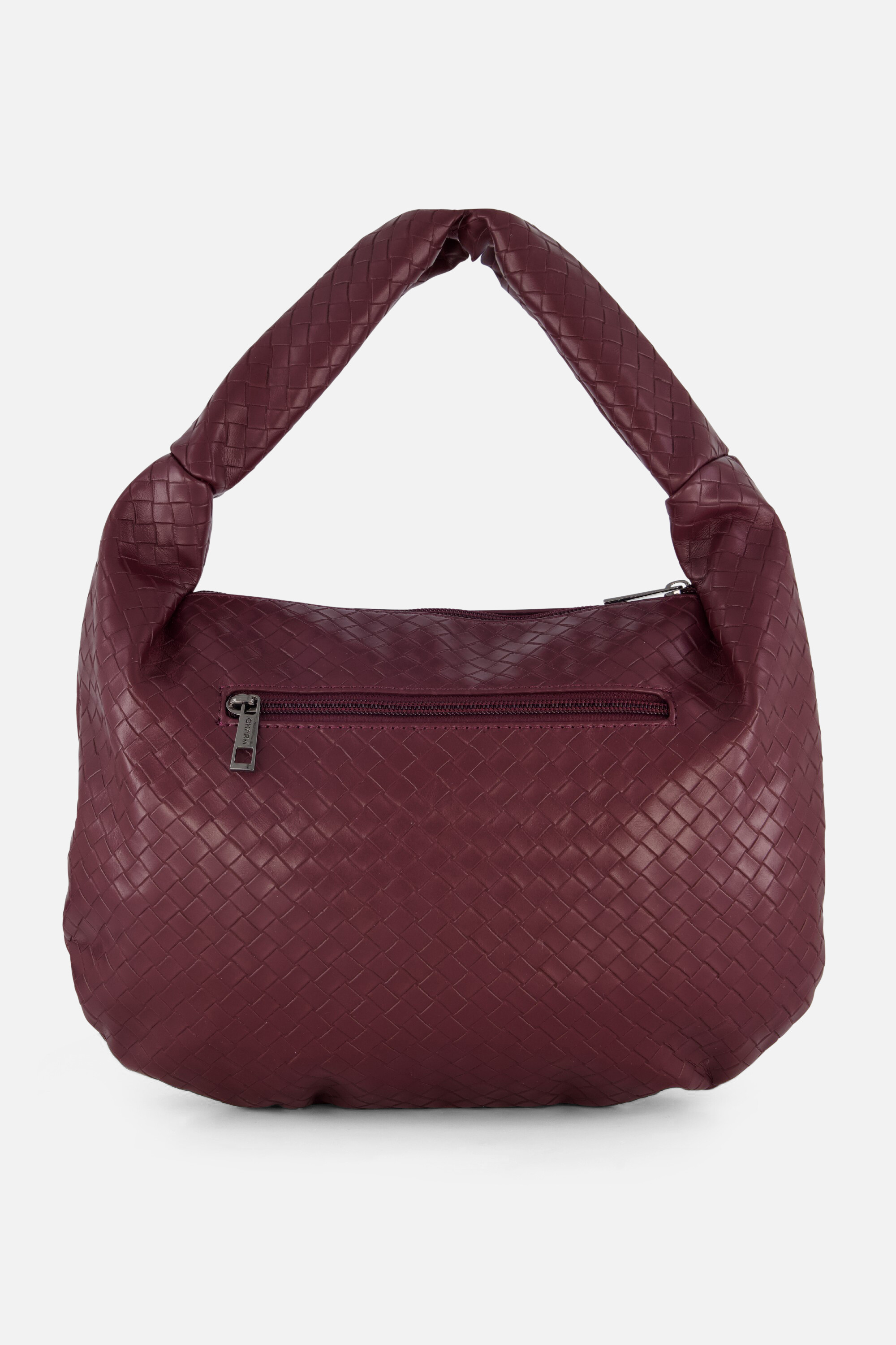 Charm Schoudertas rood Imitatieleer afbeelding 2
