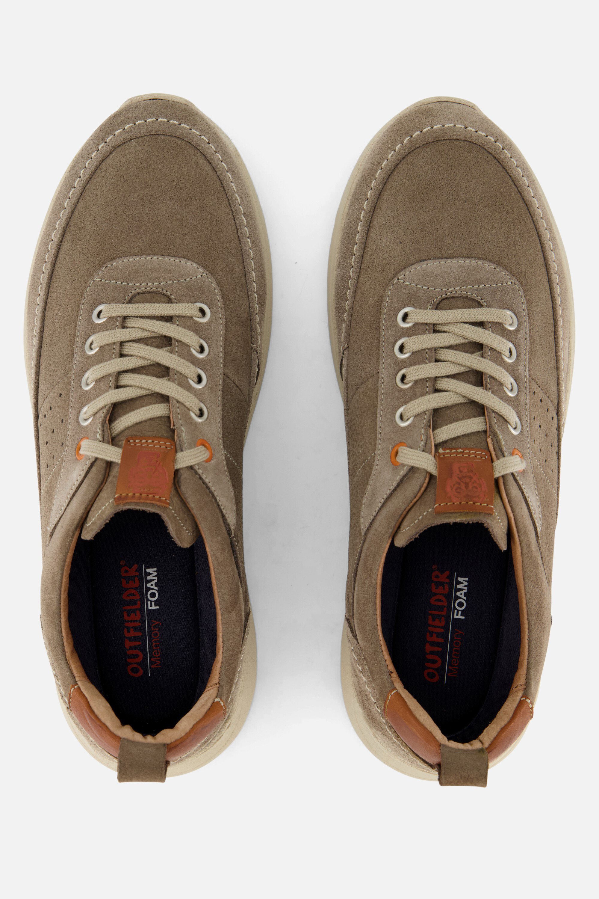 Outfielder Sneakers taupe Suede afbeelding 3