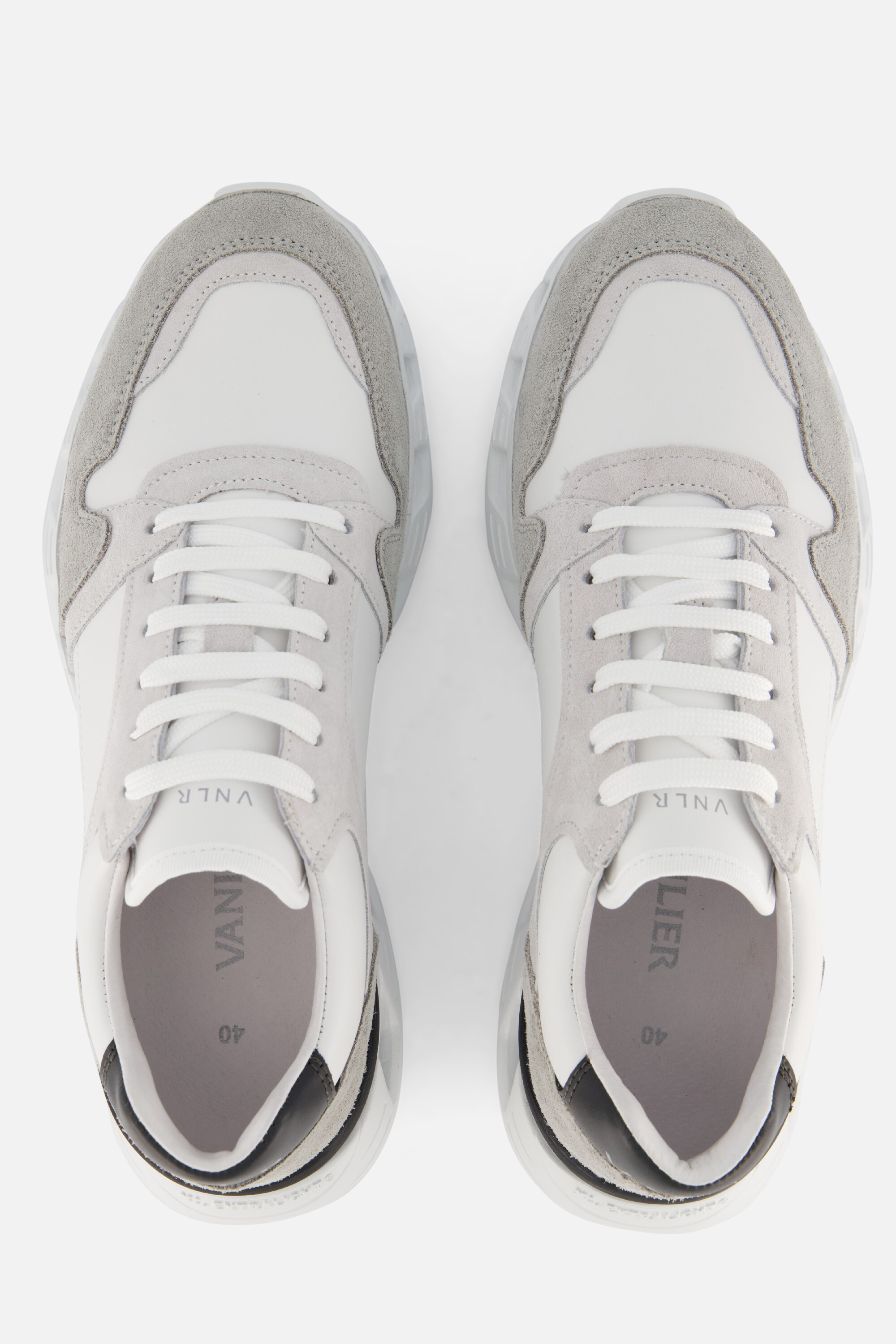 Van Lier Ovada Sneakers wit Leer afbeelding 2