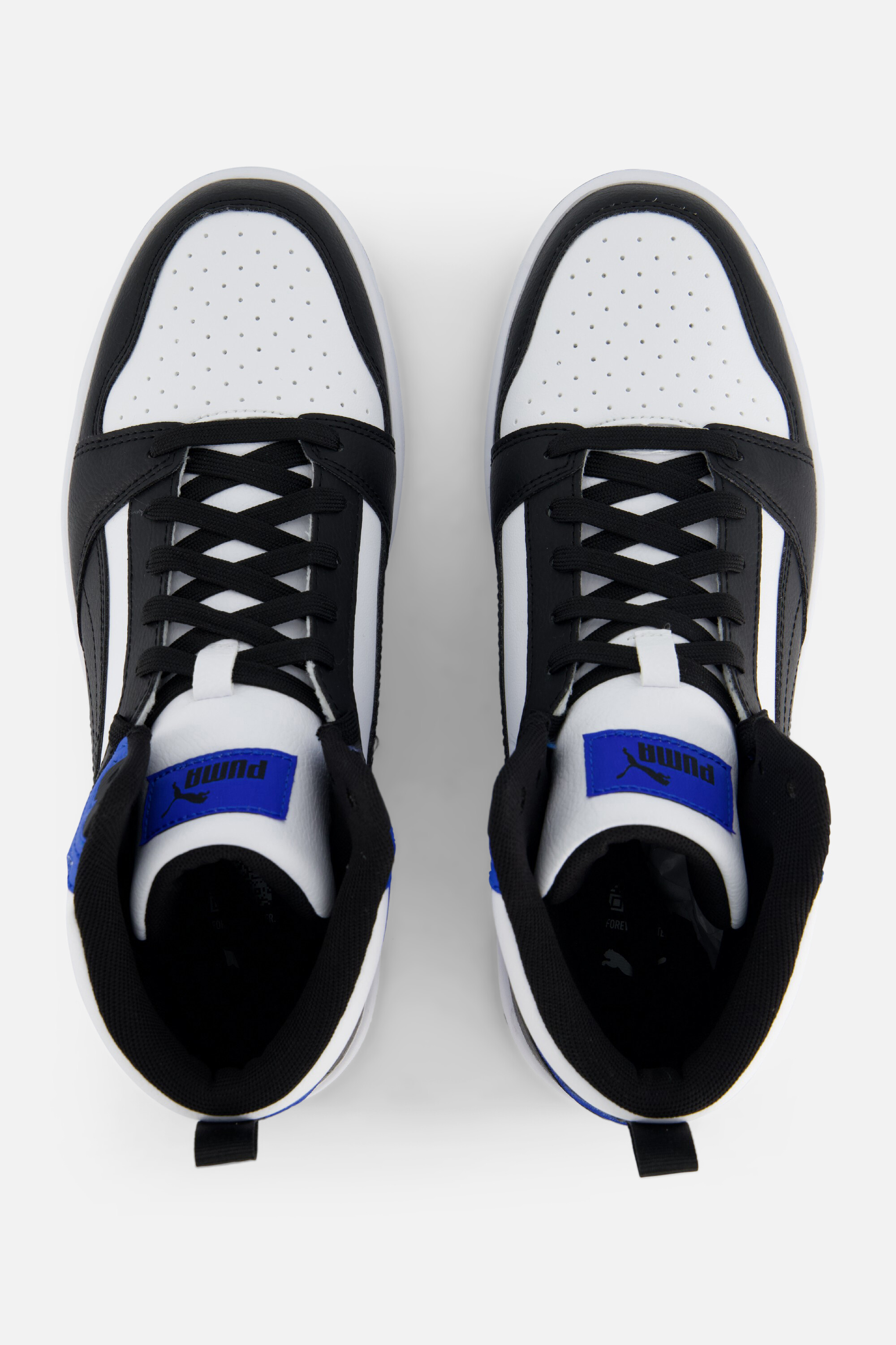 Puma Rebound v6 Sneakers wit Imitatieleer afbeelding 2
