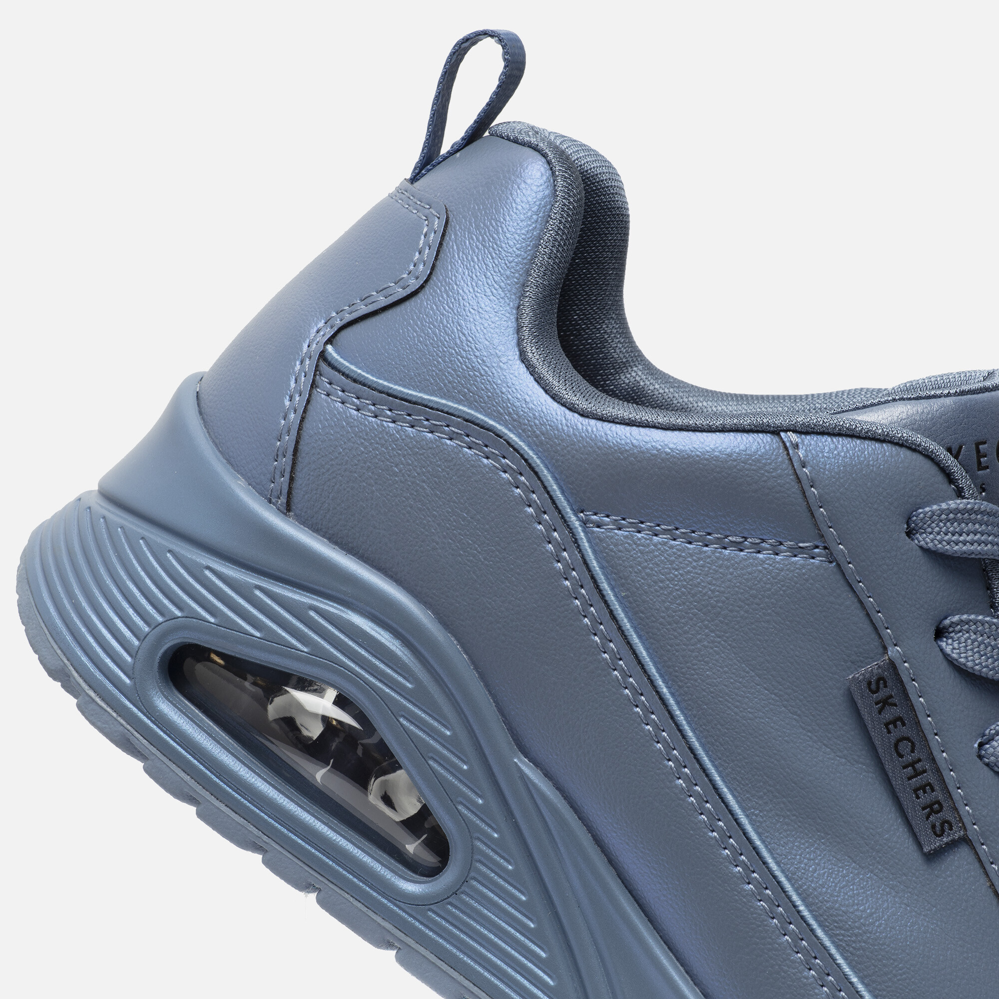 Skechers Uno Galactic Gal Metallic Sneakers blauw afbeelding 4