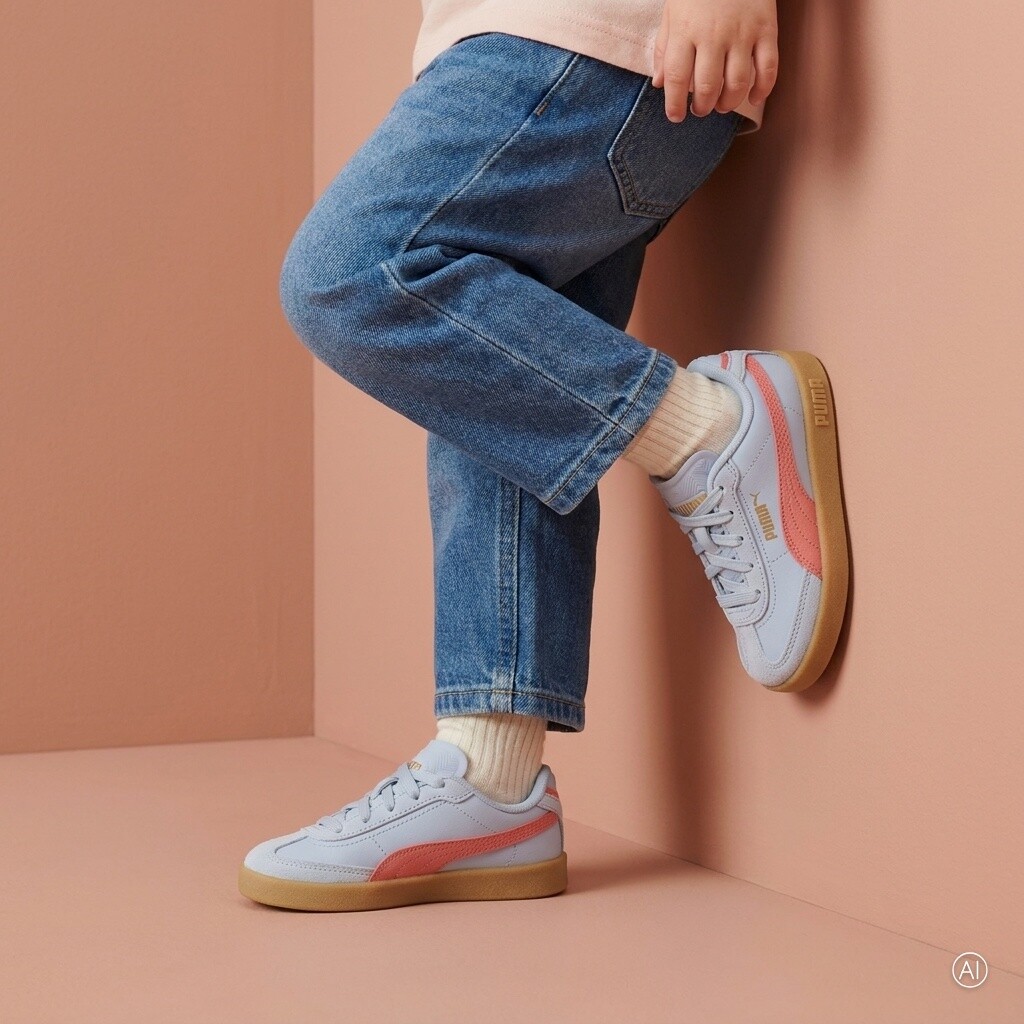 Puma Puma Club Era II Sneakers blauw Synthetisch