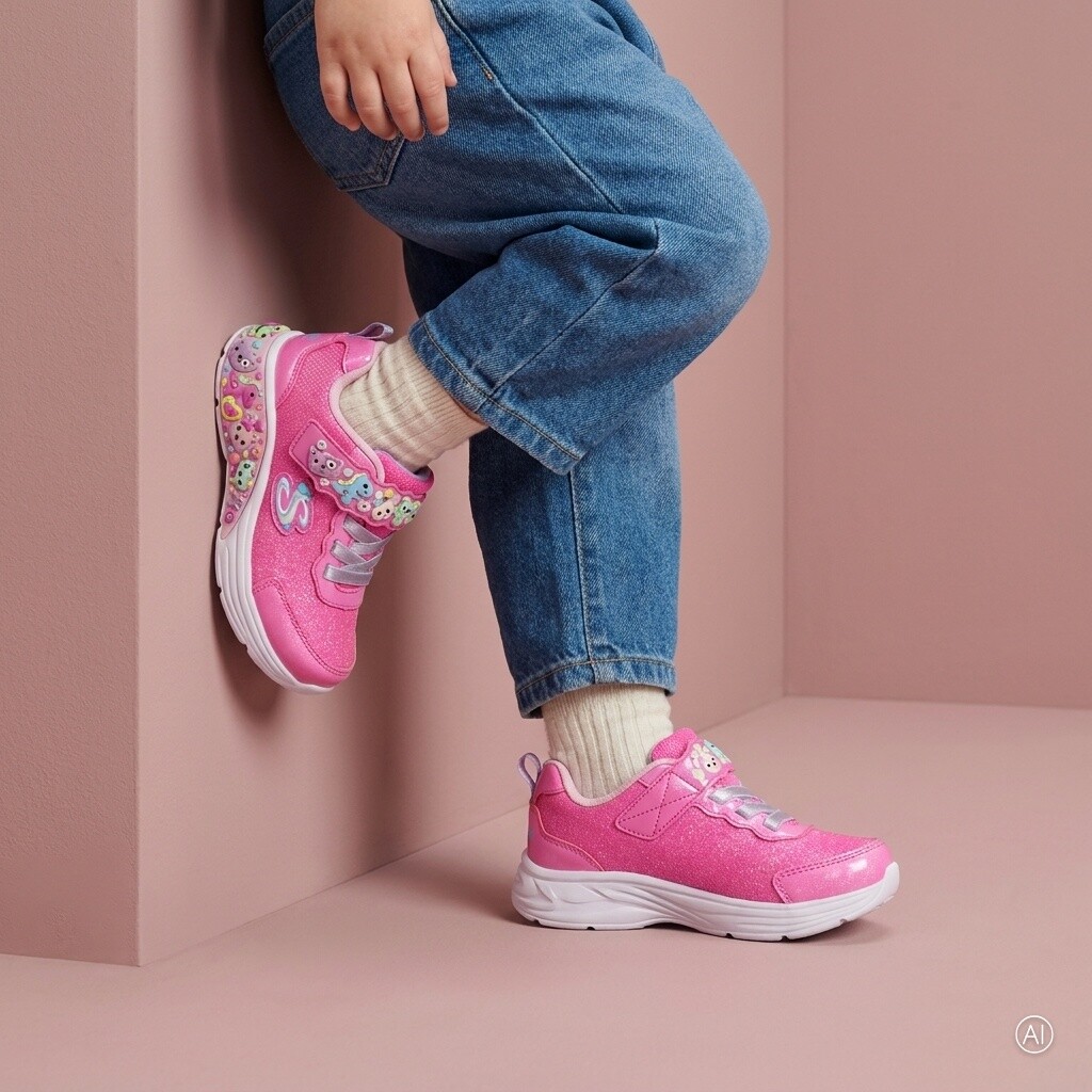 Skechers Skechers My Dreamers Sneakers roze Textiel
