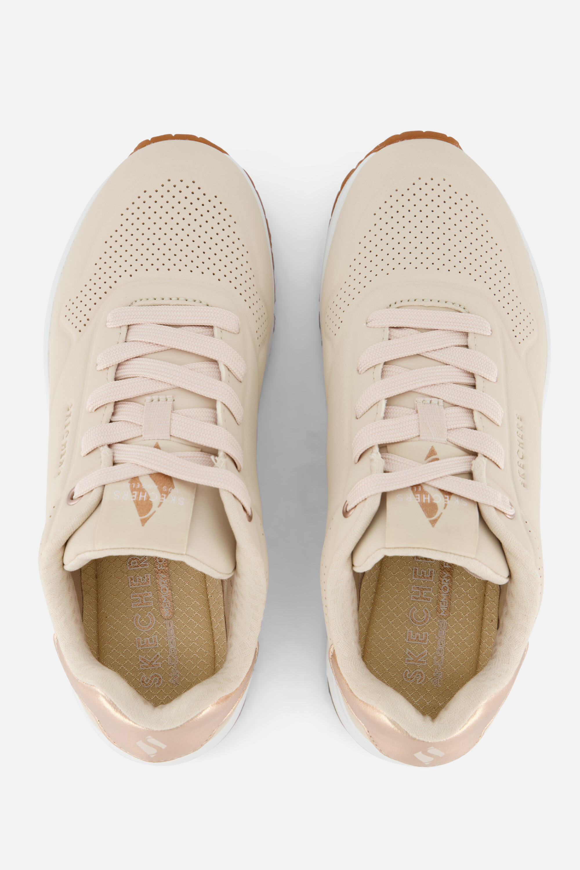 Skechers Uno Golden Air Sneakers beige Synthetisch afbeelding 3