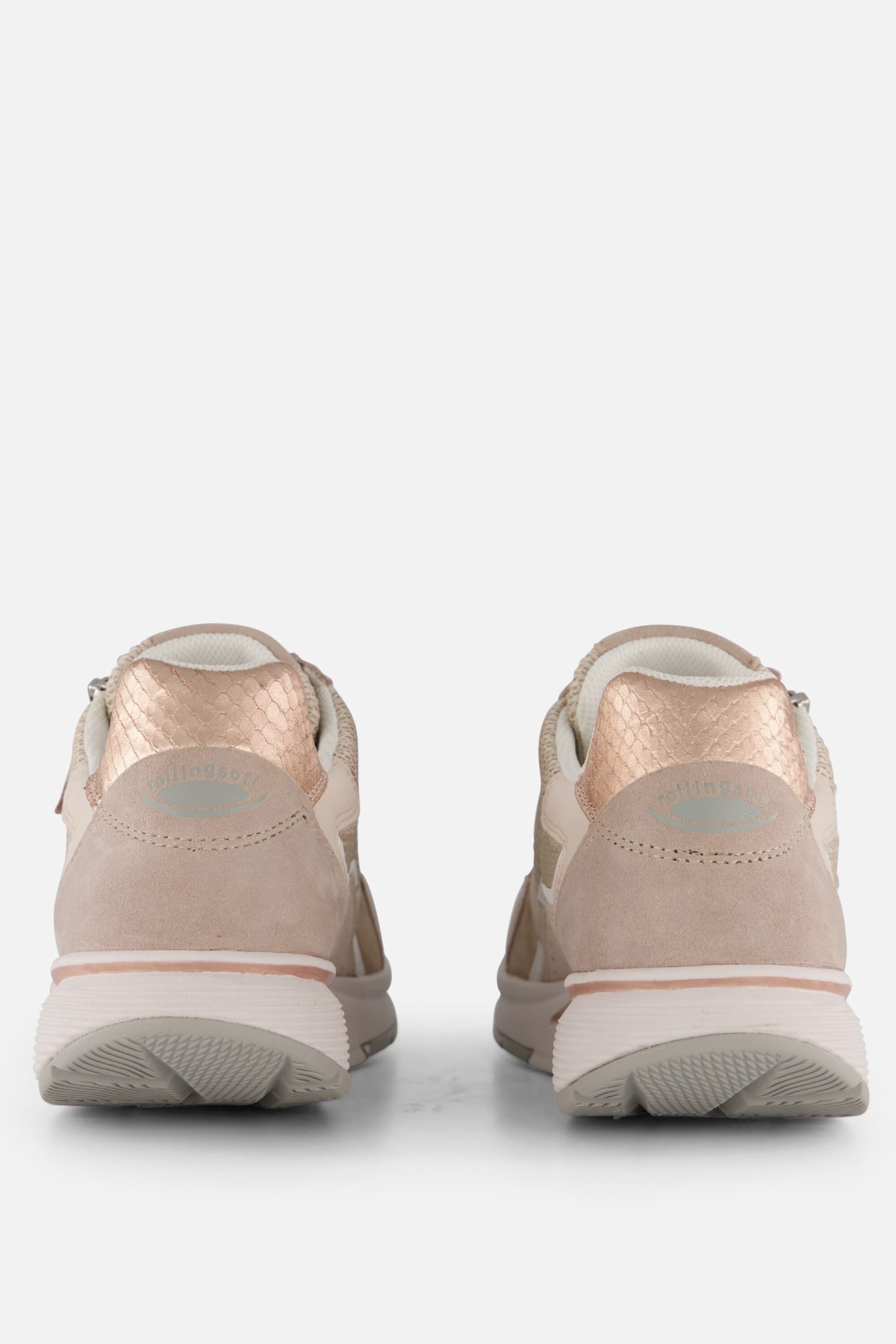 Gabor Rollingsoft Sneakers beige Nubuck afbeelding 2