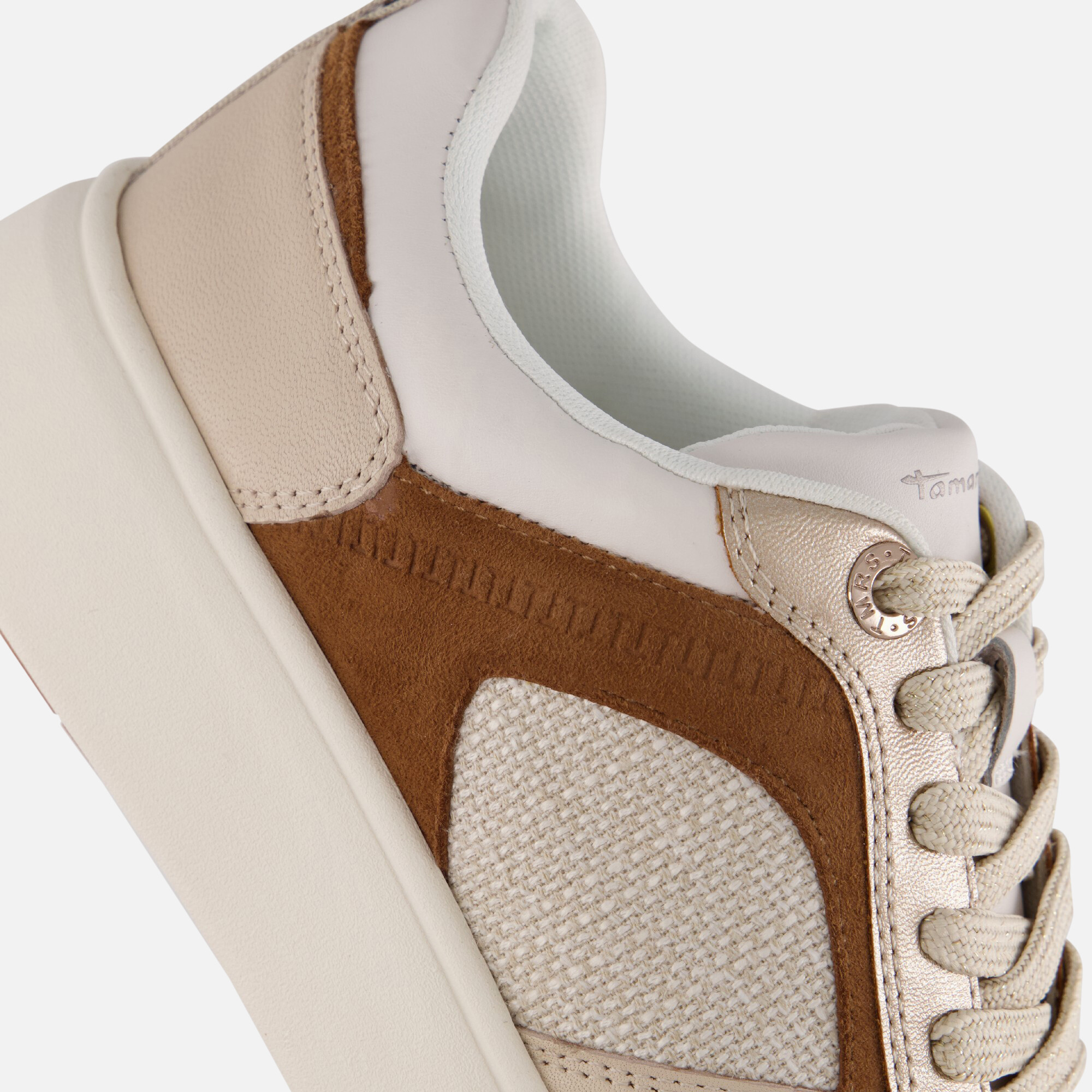 Tamaris Sneakers beige Synthetisch afbeelding 4