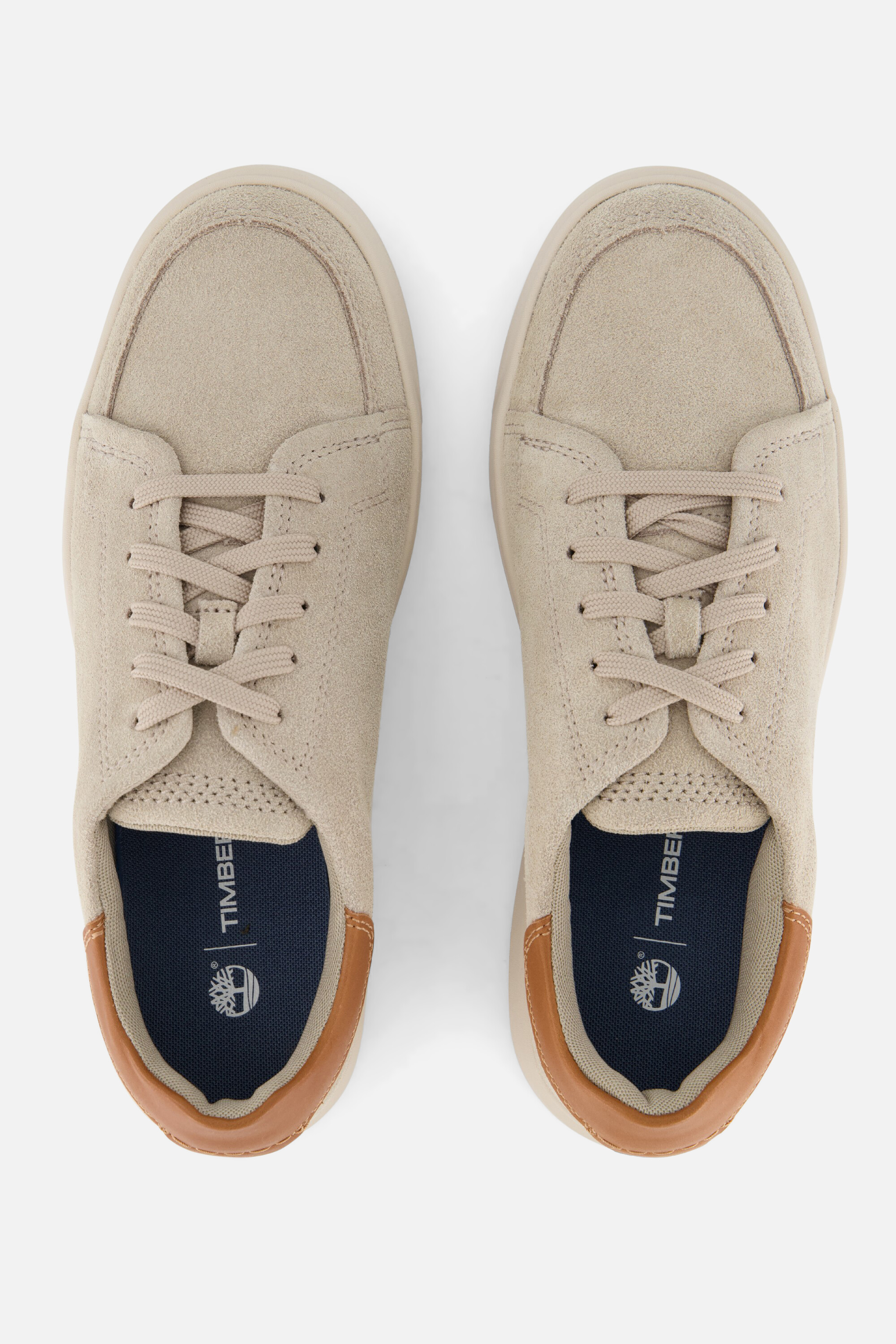 Timberland Emerson Street Sneakers taupe Leer afbeelding 2