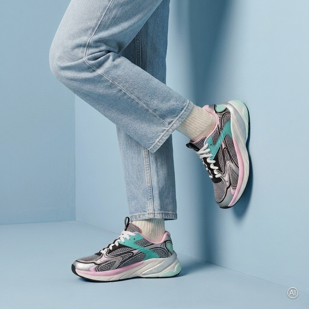 Skechers Skechers S2K Sneakers zilver Synthetisch