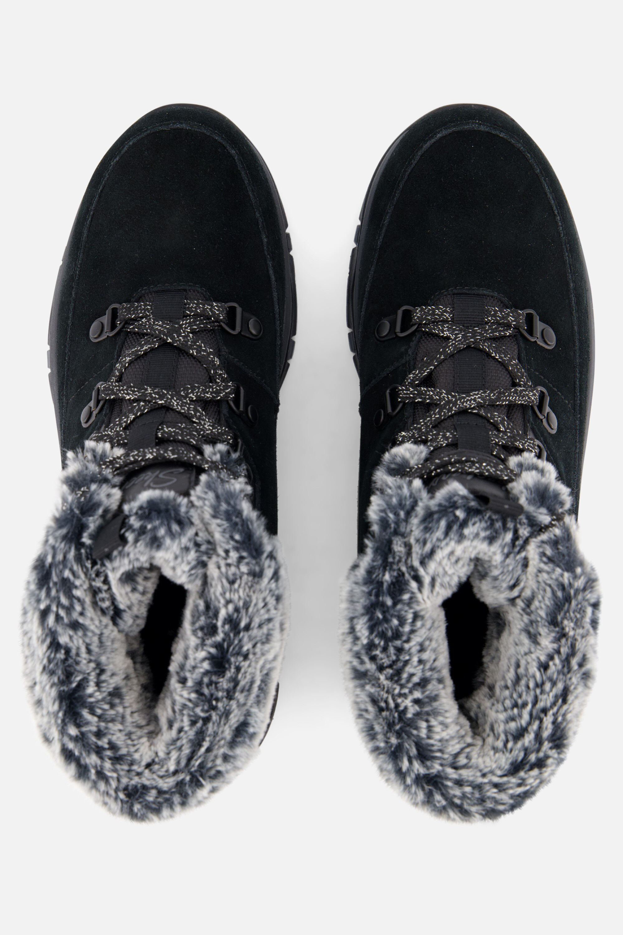 Skechers Trego Veterboots zwart Suede afbeelding 2