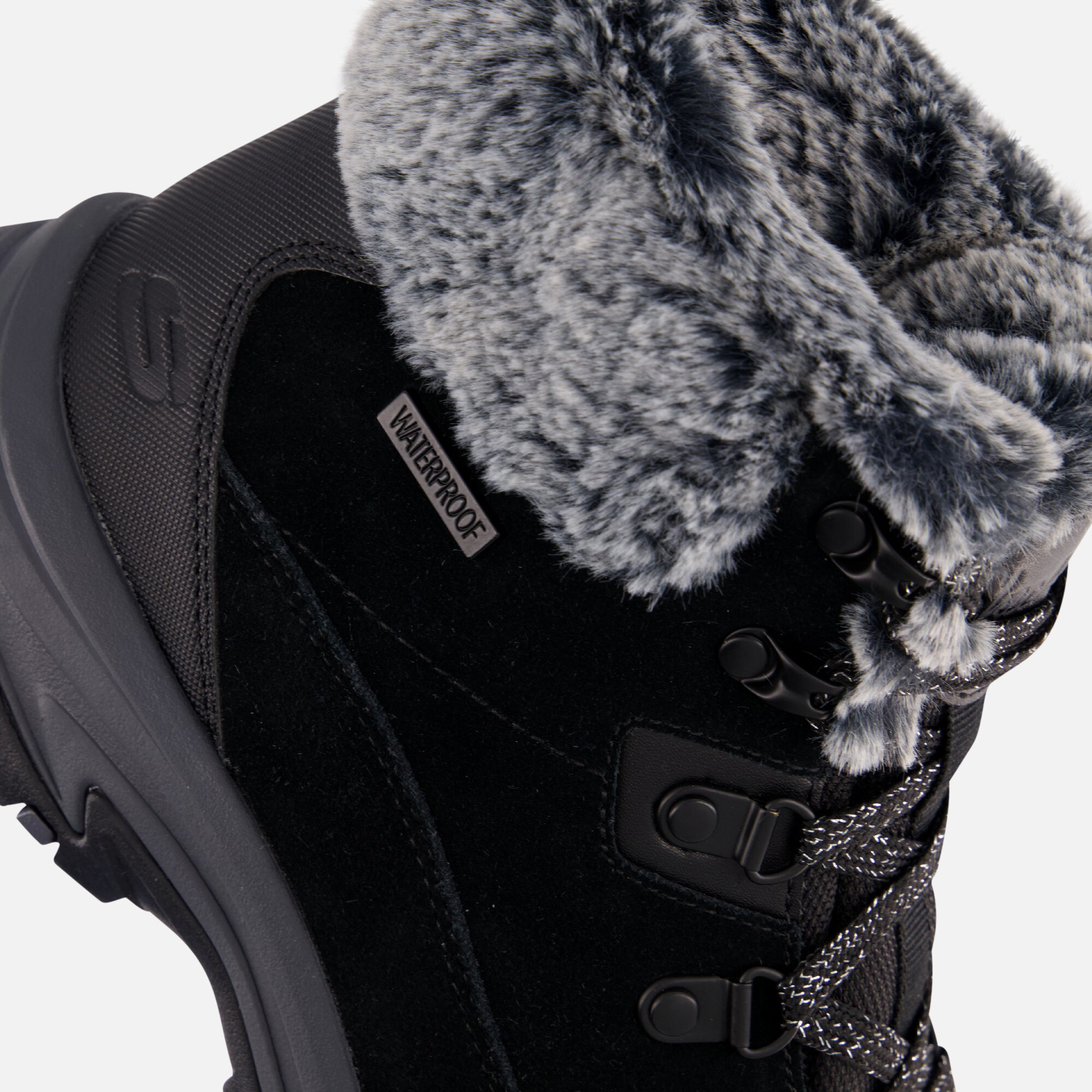 Skechers Trego Veterboots zwart Suede afbeelding 4
