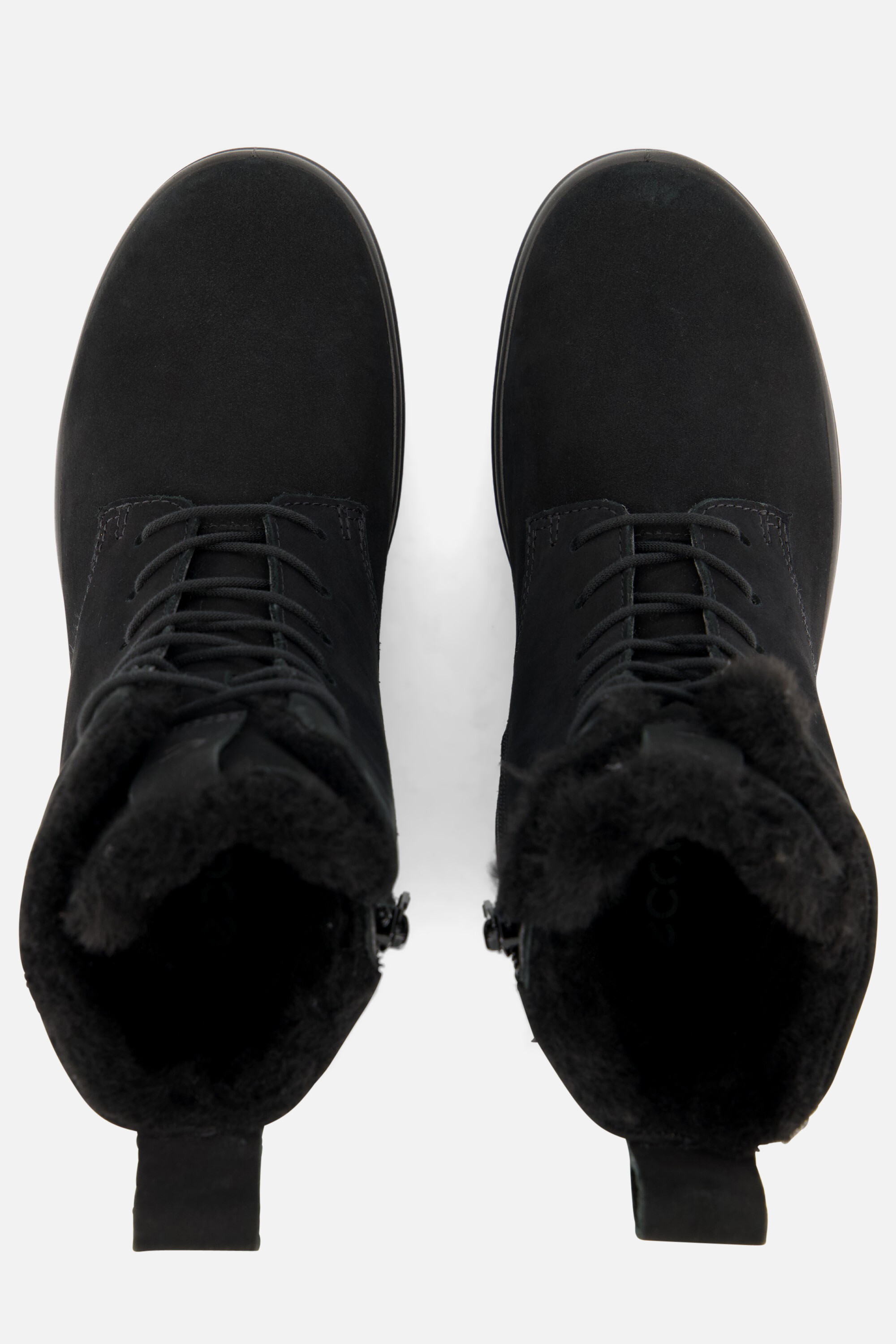 Ecco Soft 7 Tred W Veterboots zwart Nubuck afbeelding 2