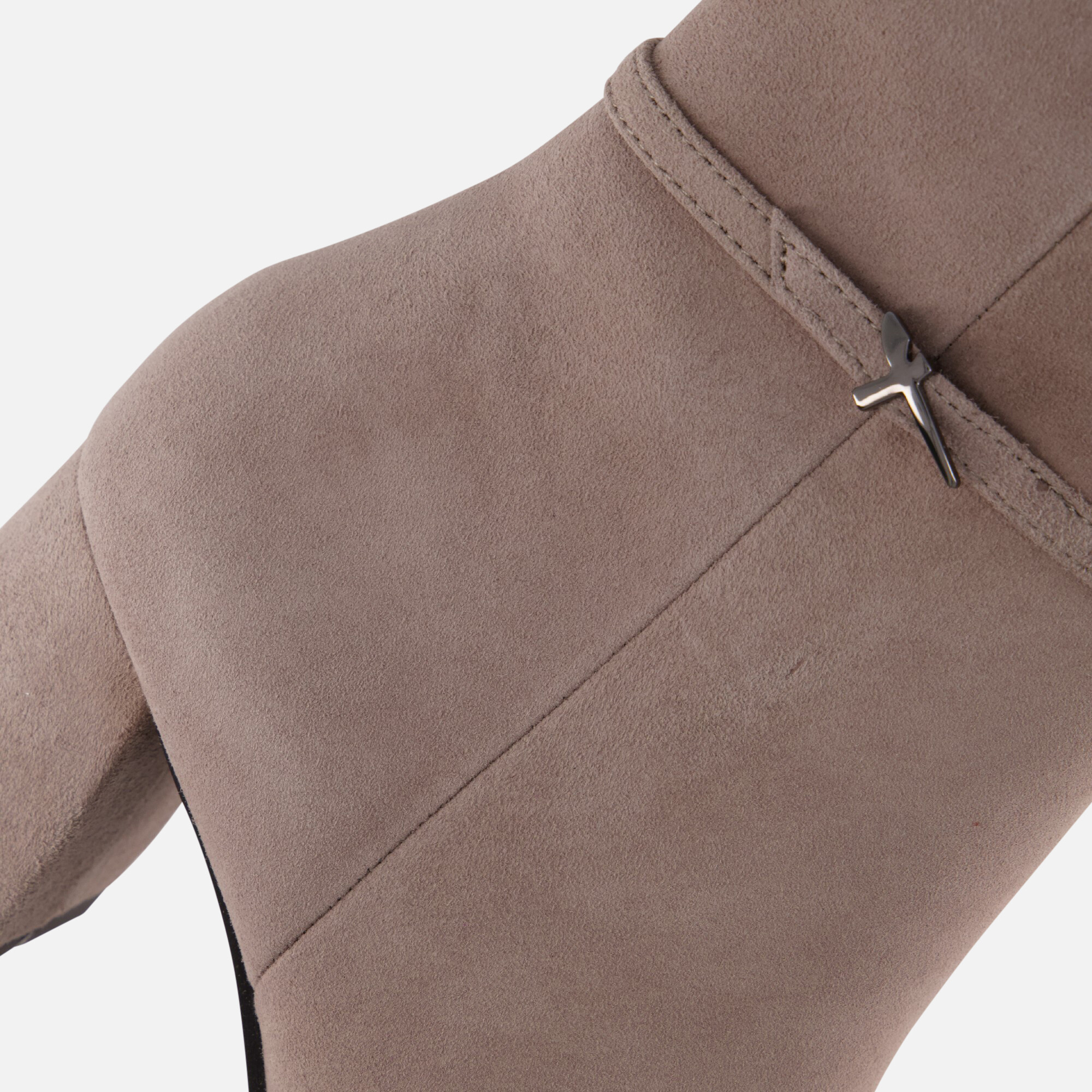 Tamaris Enkellaarsjes grijs Suede afbeelding 4