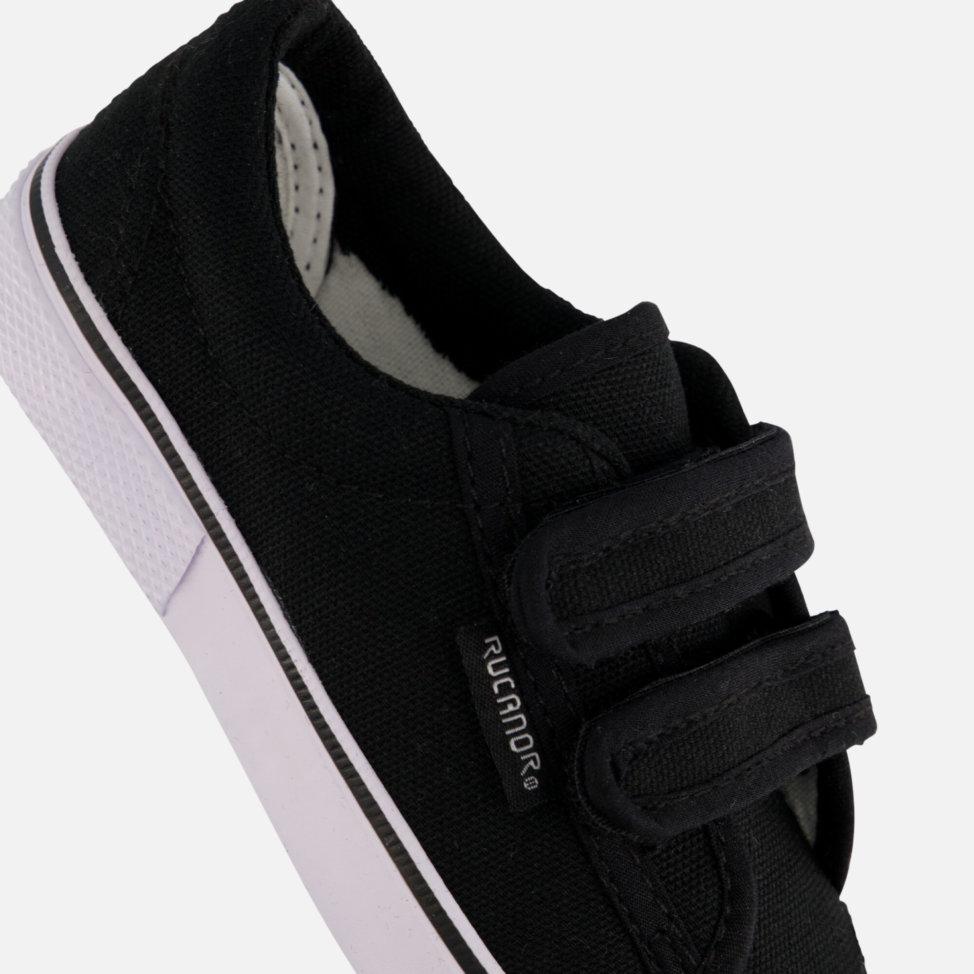 Rucanor Frankfurt Sneakers zwart Textiel afbeelding 4