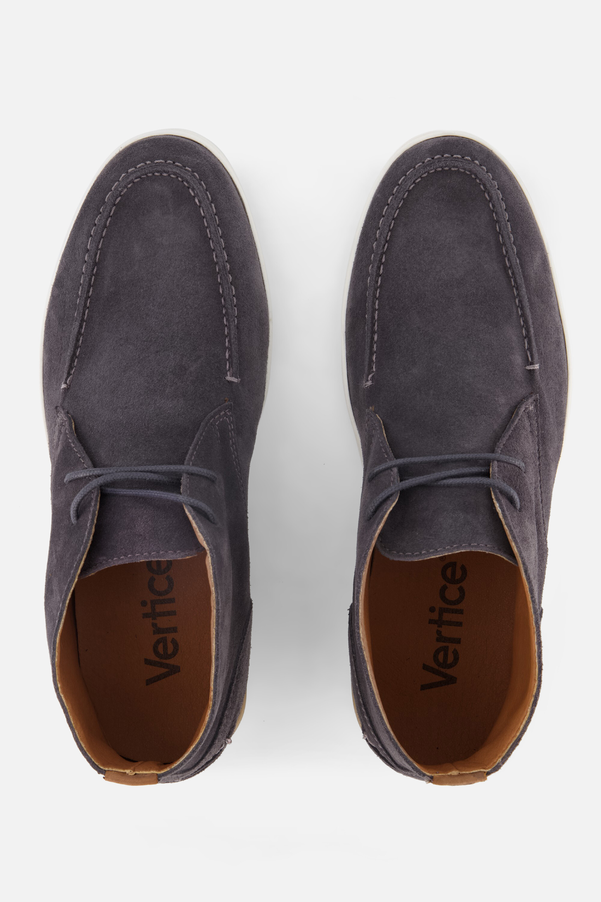 Vertice Veterschoenen blauw Suede afbeelding 3