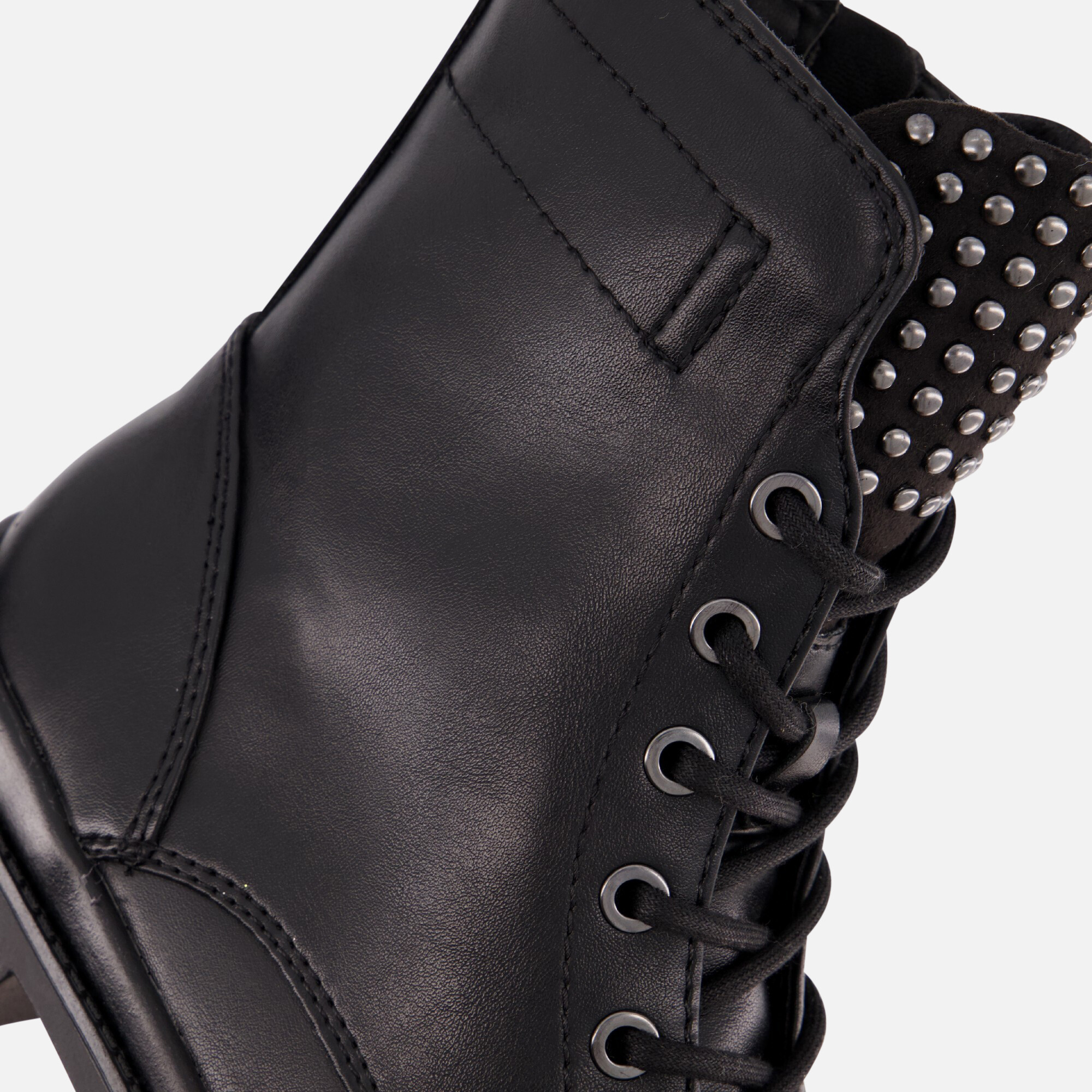 Tamaris Veterboots zwart Textiel afbeelding 4