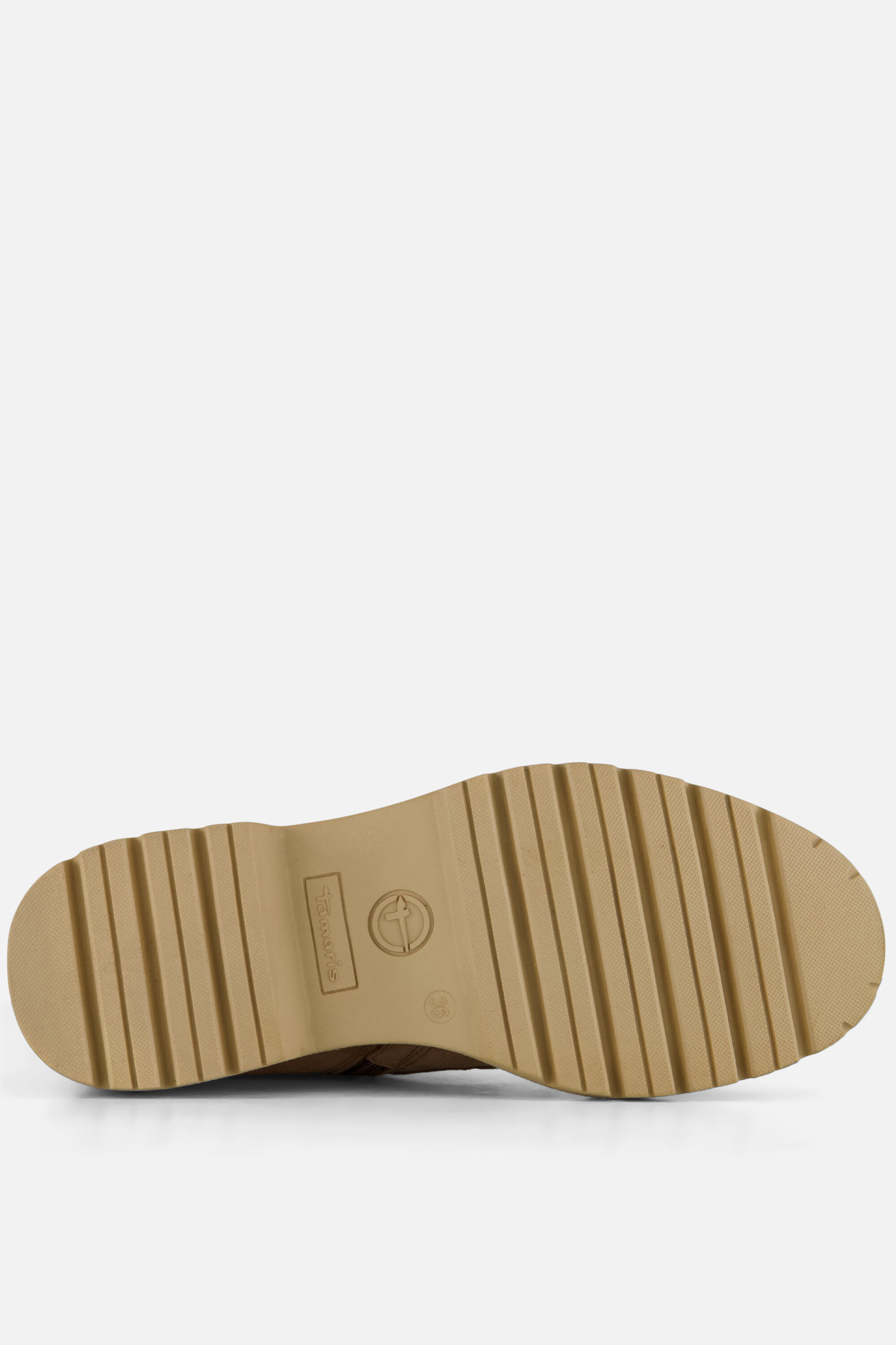 Tamaris Veterboots beige Leer afbeelding 3