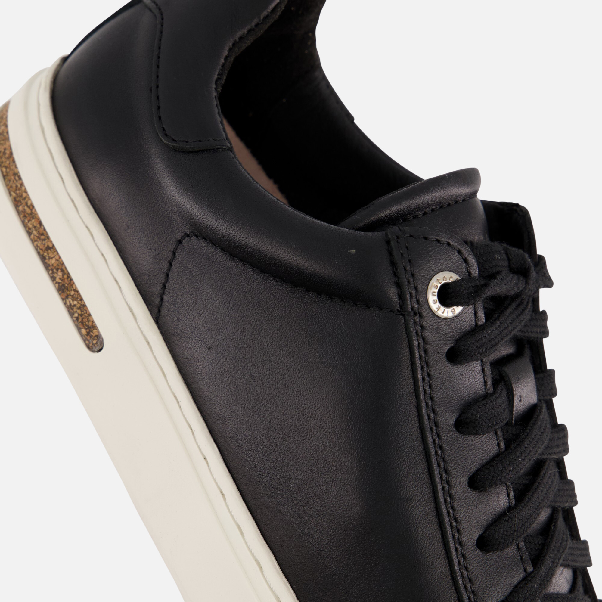 Birkenstock Bend Low Sneakers zwart Leer afbeelding 4