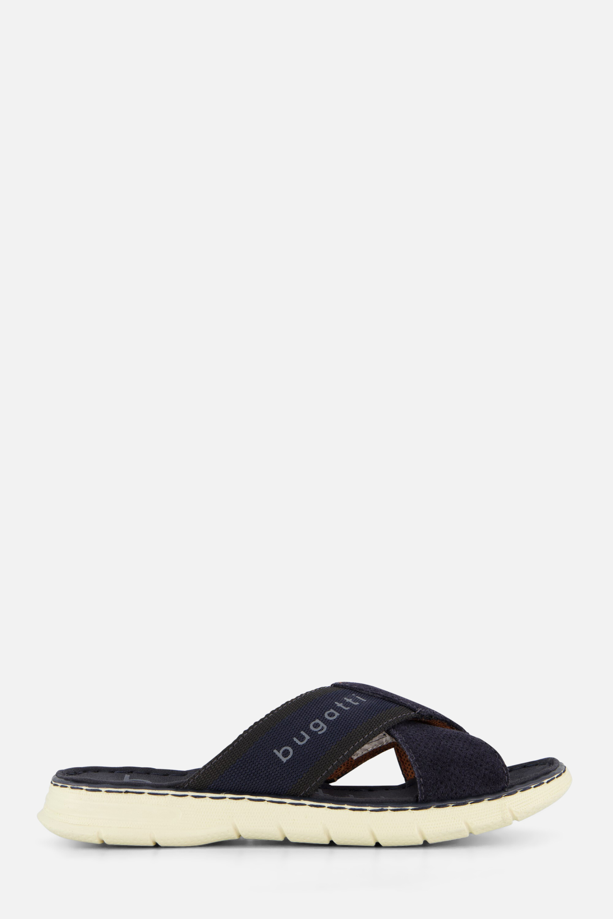 Bugatti Slippers blauw Textiel afbeelding 4