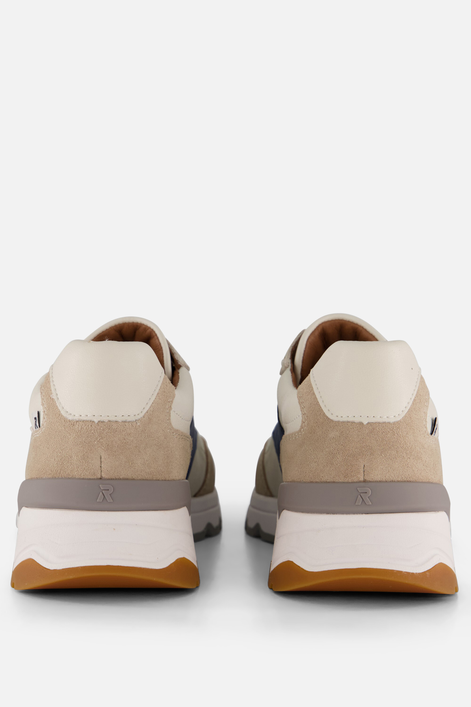 Rieker Evolution Sneakers beige Suede afbeelding 2