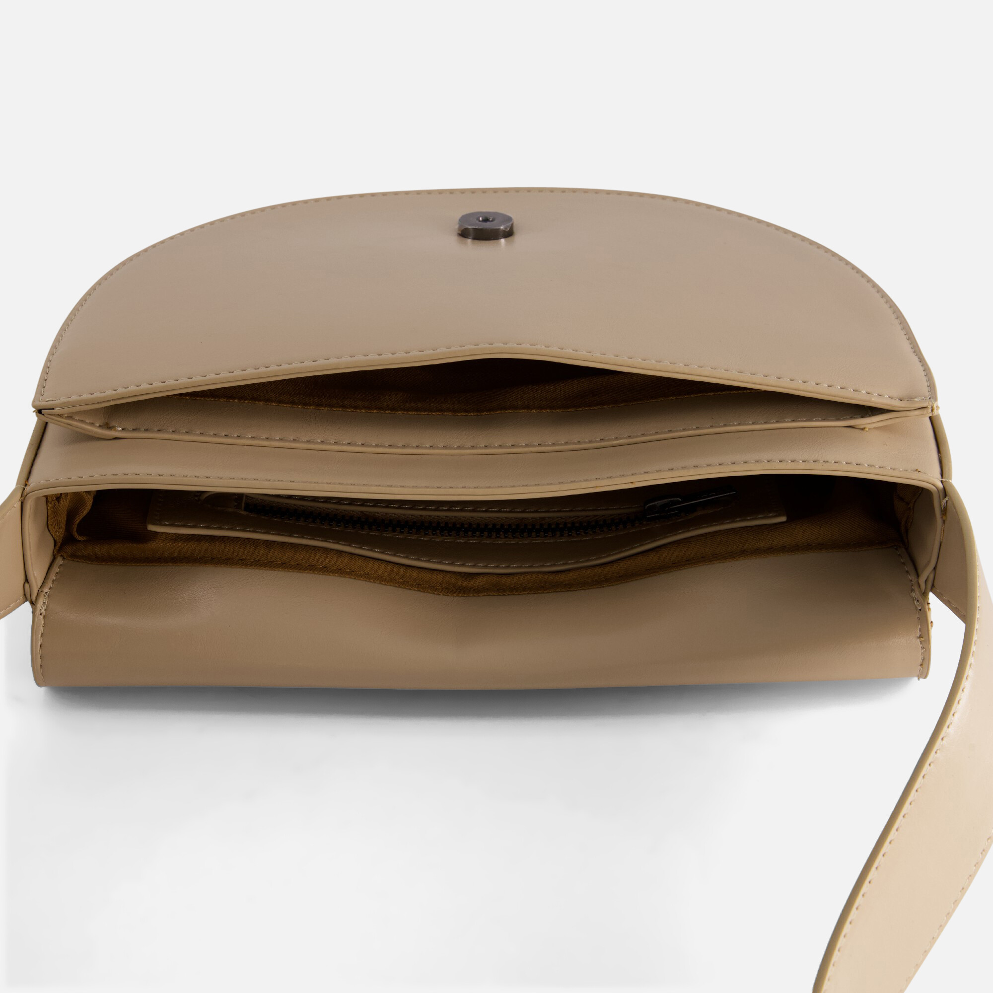 Hvisk Cliff Shiny Crossbody beige afbeelding 2