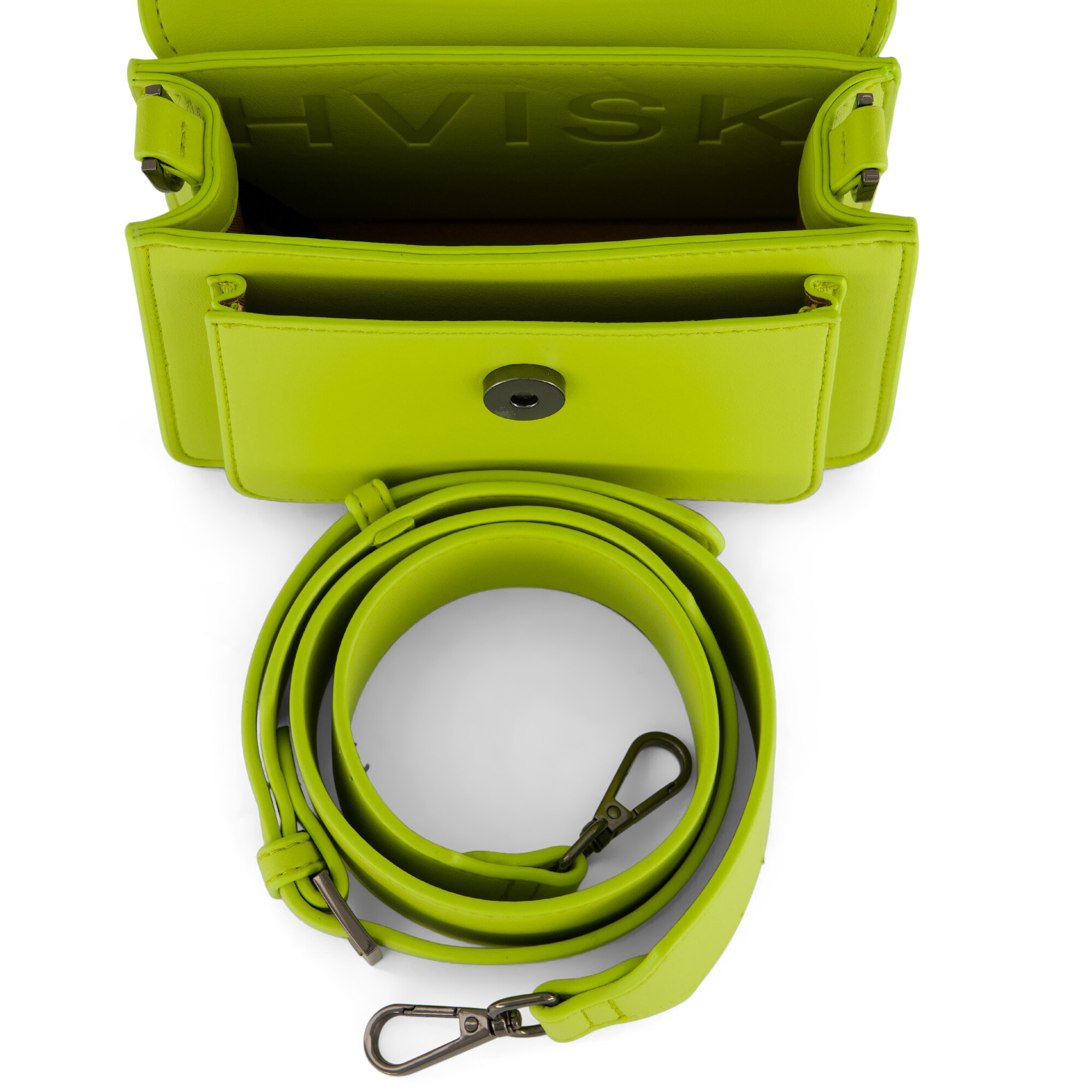 Hvisk Renei Soft Structure Crossbody groen afbeelding 2